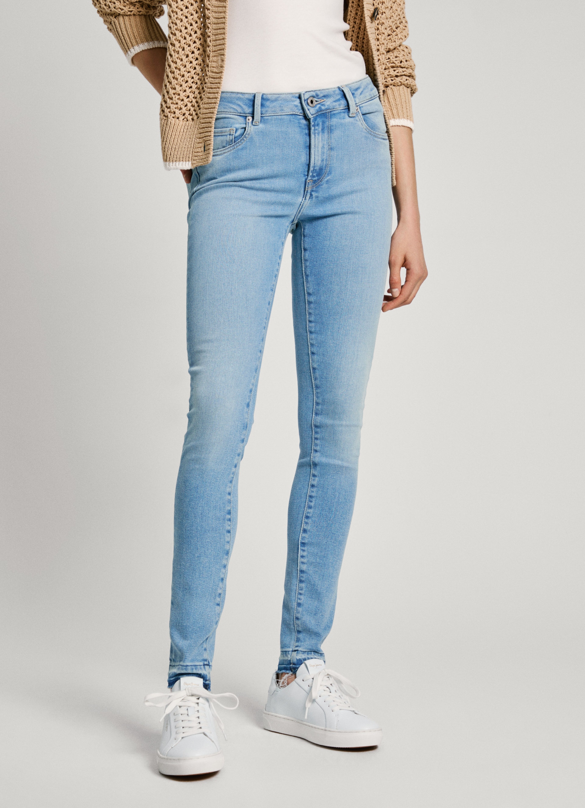 Skinny-fit-Jeans »SKINNY JEANS MW«, in verschiedenen Waschungen