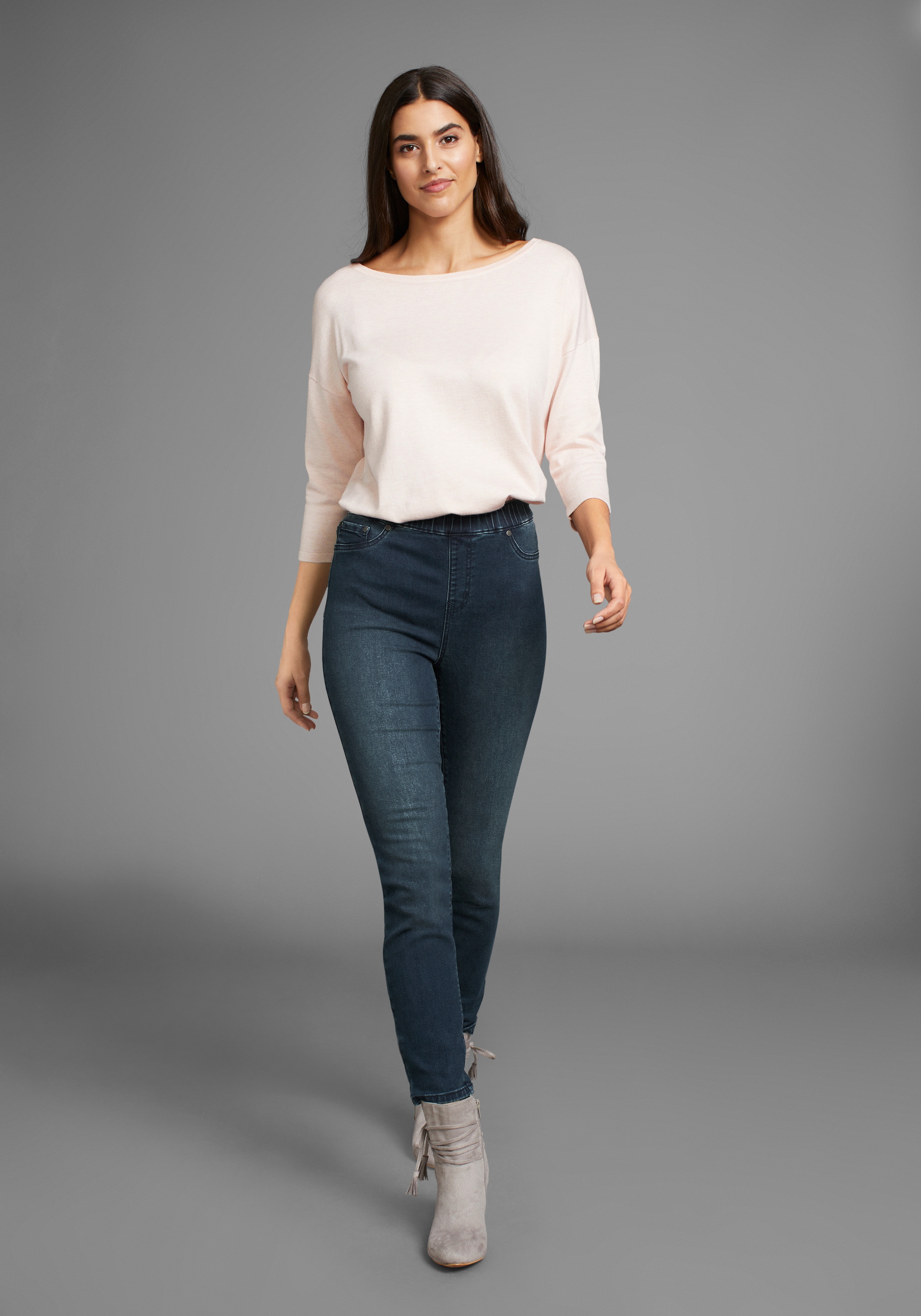 Arizona Skinny-fit-Jeans »Ultra Stretch - Curve Collection«, High Waist