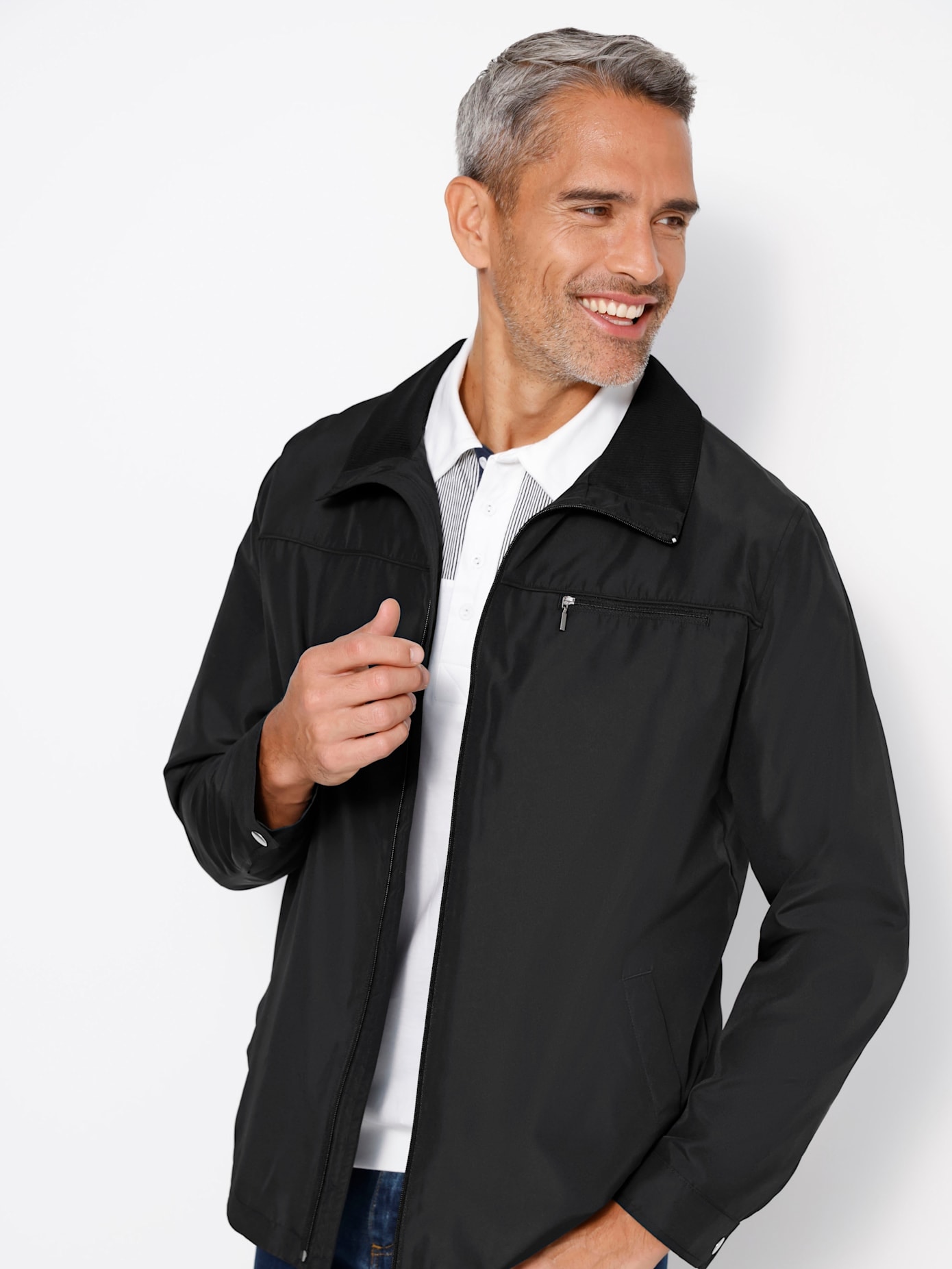 Image of Classic Langjacke ohne Kapuze