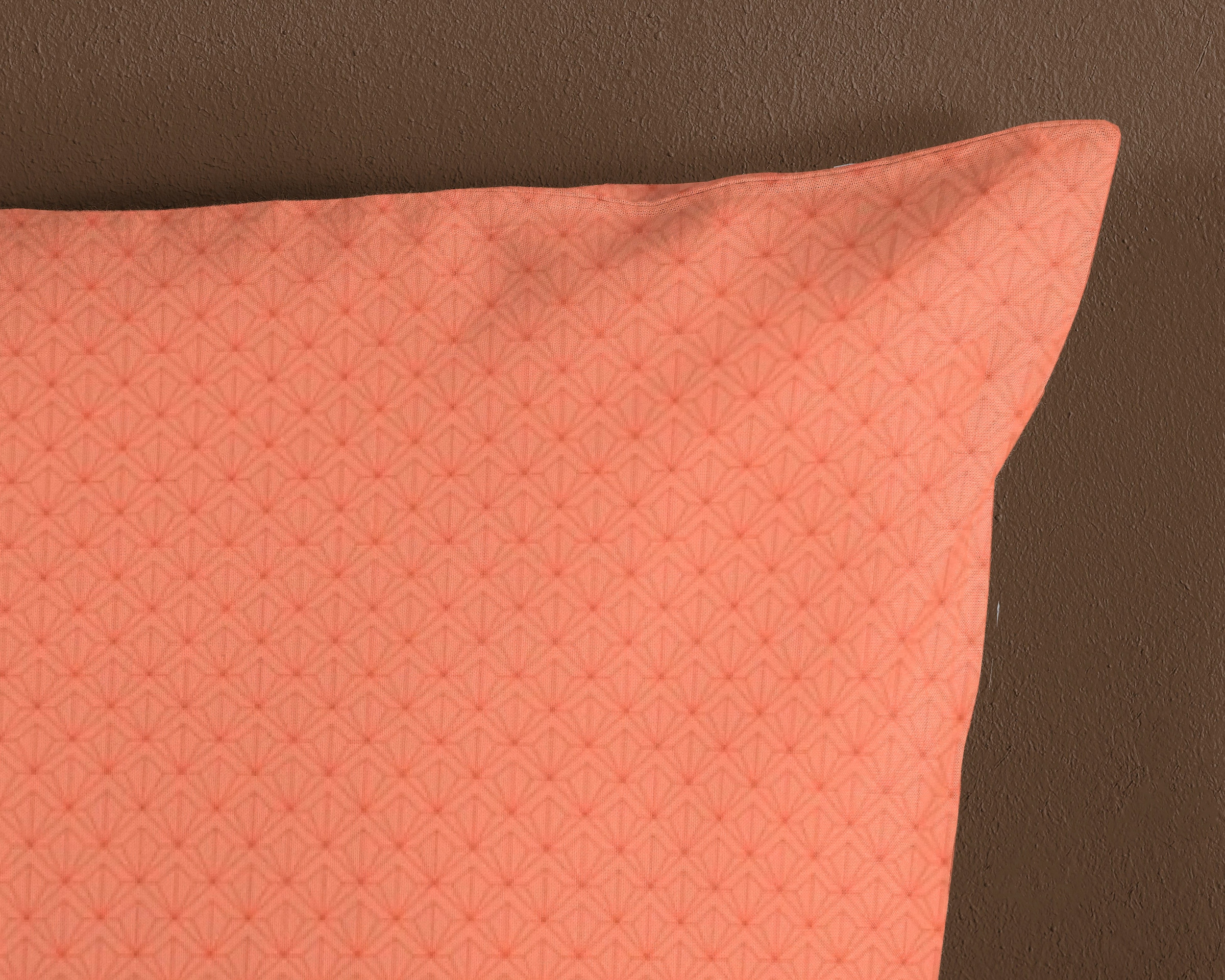 hip Kissenhülle »BERNICE«, (1 St., 1- 40x80 cm Kissenhülle), Baumwolle, Mako-Satin, 40x80, 1 Stück, Reissverschluss, Orange Pfirsich