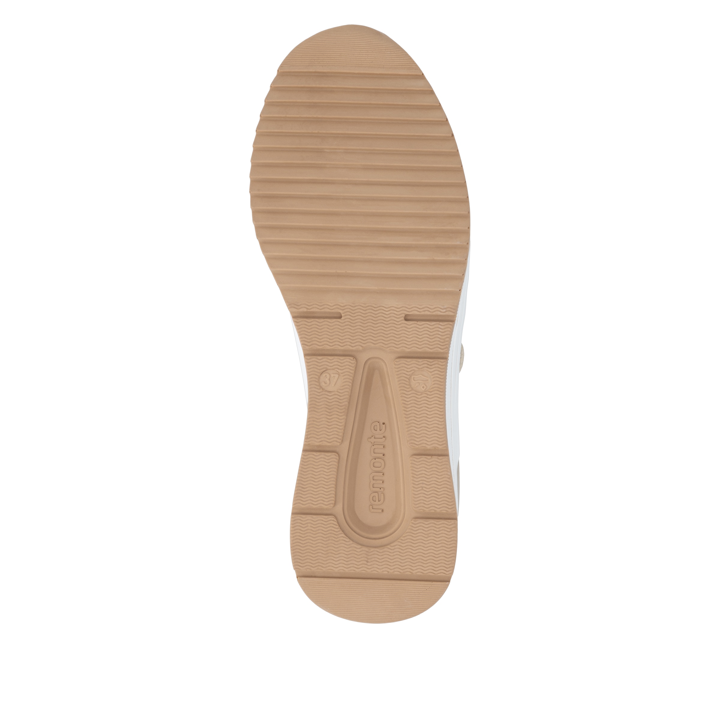 Remonte Baskets compensées  Chaussure de loisir, chaussure basse, à lacets avec fermeture éclair latérale