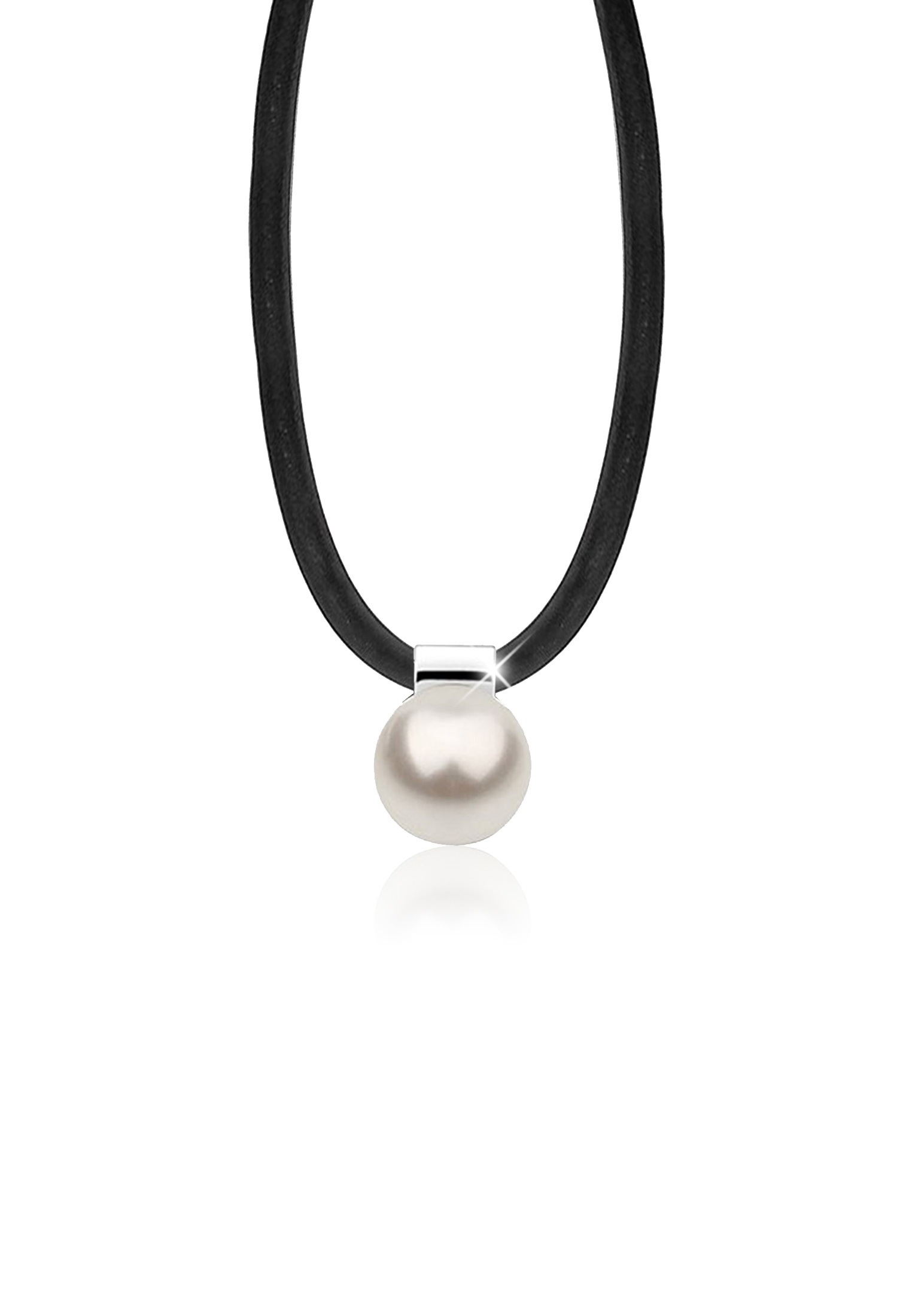 Image of Nenalina Perlenkette »Kautschuk Synthetische Perle 925 Silberfarben« bei Ackermann Versand Schweiz