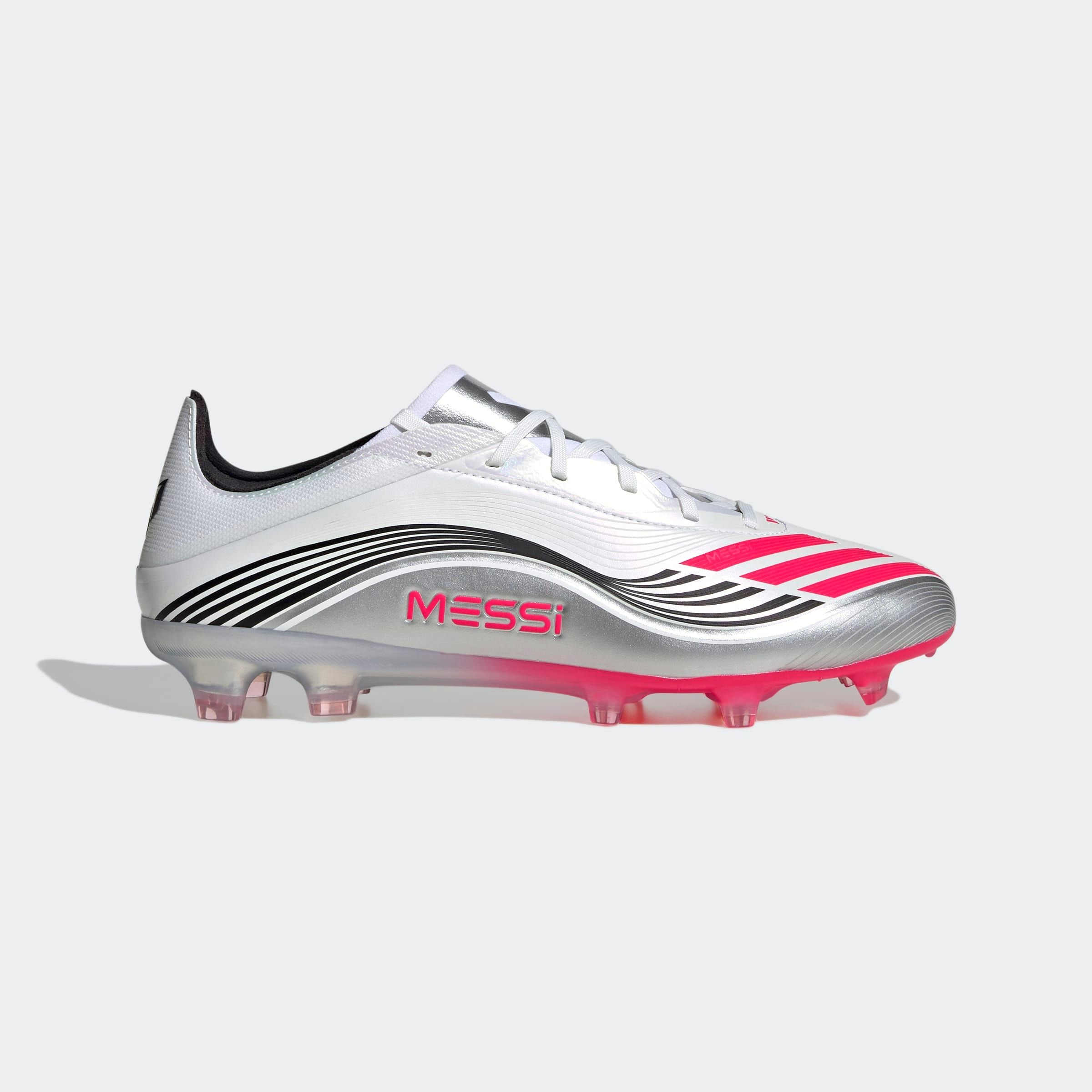 adidas Performance Fussballschuh »F50 MESSI PRO E FÜR FESTE BÖDEN«, geeignet für Rasenplätze