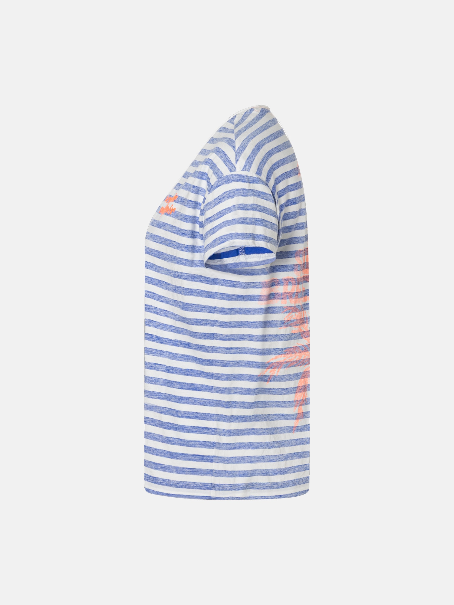 Lieblingsstück T-Shirt »DollyL« mit Rückenprint, V-Ausschnitt, gestreift