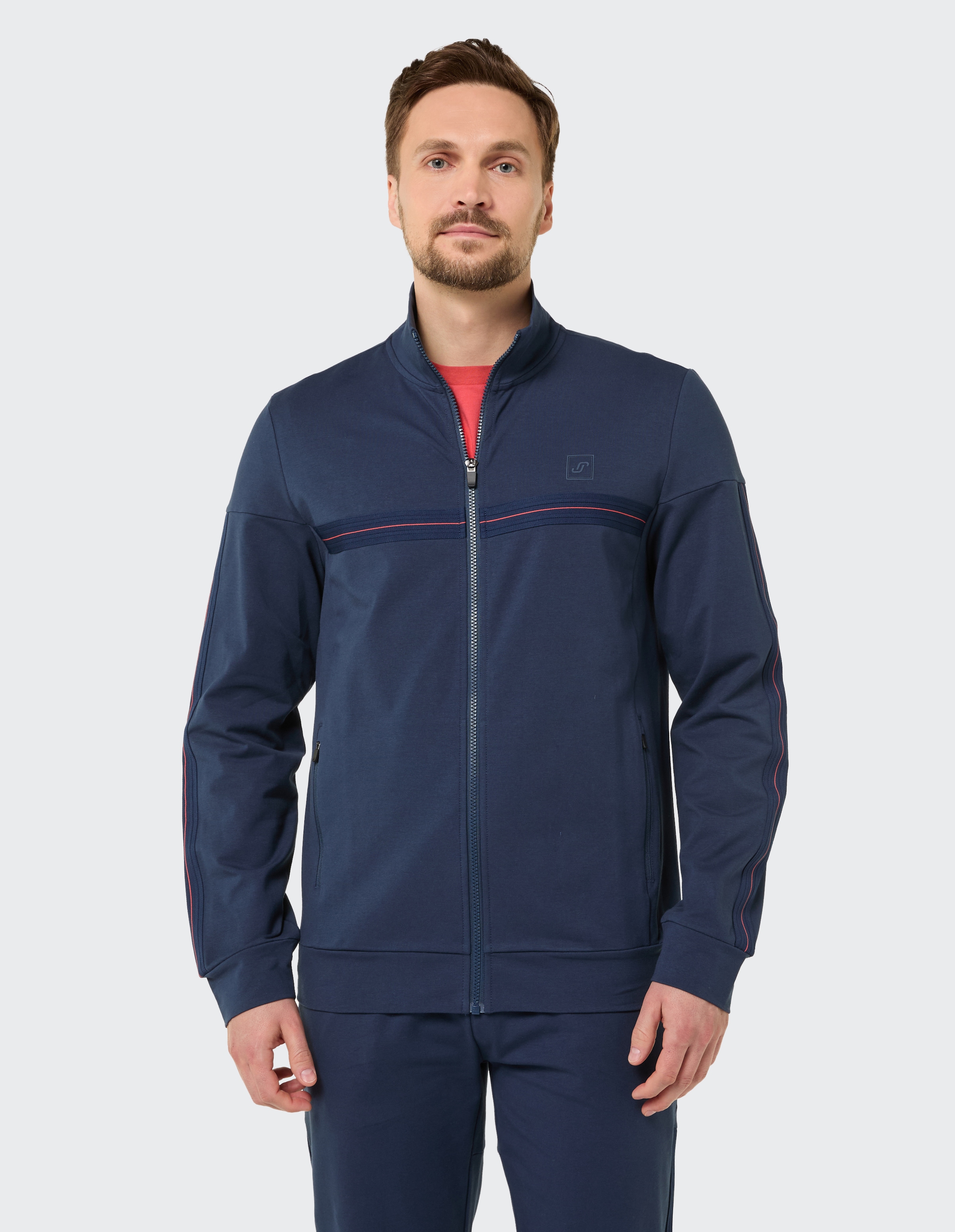 Image of Joy Sportswear Sweatjacke "H SWEATJACKE CORBINIAN" für Erwachsene, aus Baumwolle, Polyester und Elasthan