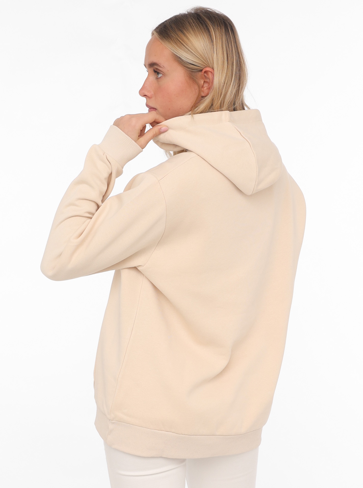 Zwillingsherz Hoodie »"Wild Free"«, mit Pailletten, Kordel und Innenseite der Kapuze im -Look