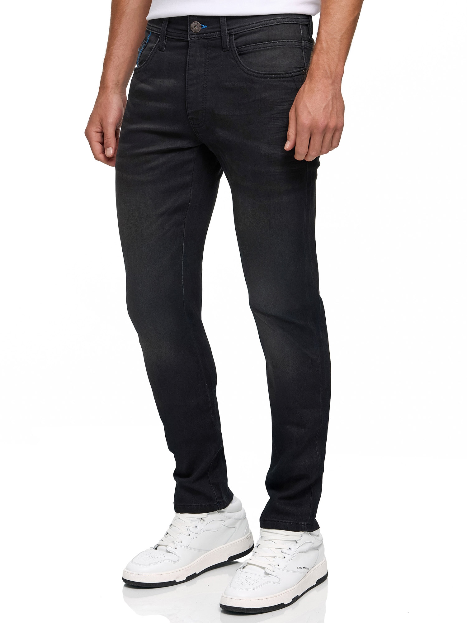 Indicode Jeans coupe régulière »INCoil« Mélange de coton, coupe regular