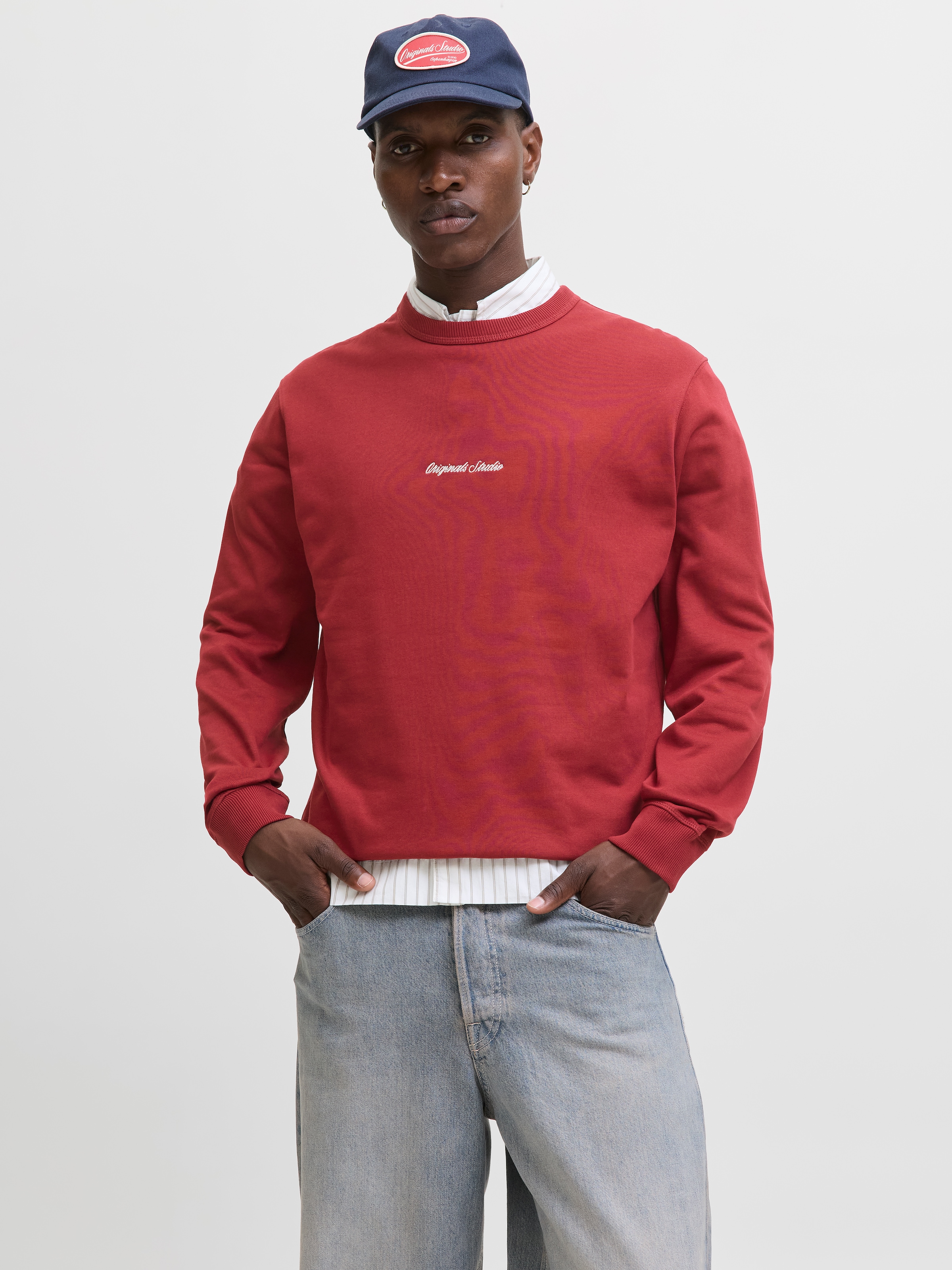 Jack & Jones Sweatshirt »JORNORREBRO EMB SWEAT CREW NOOS«