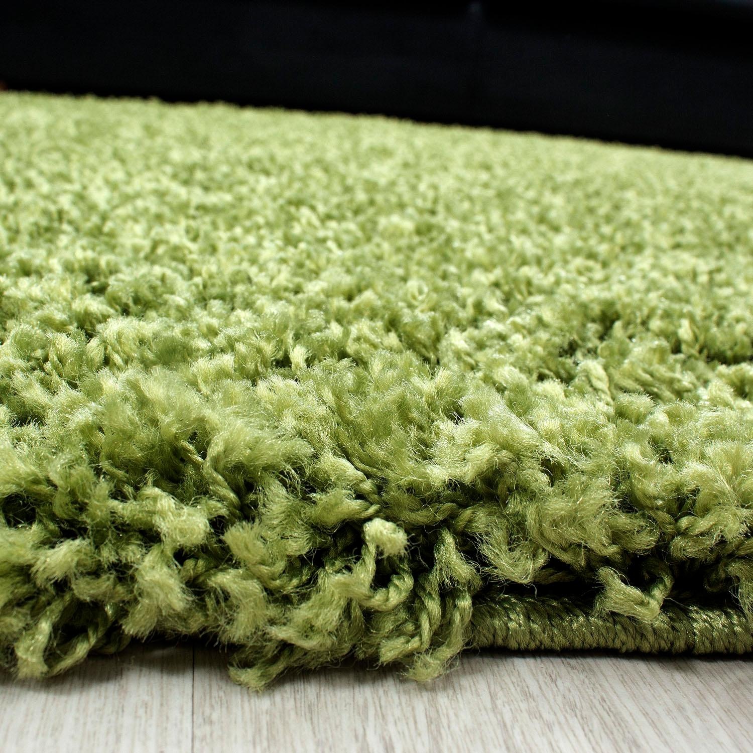 Ayyildiz Teppiche Hochflor-Teppich »Life Shaggy 1500«, rund, 30 mm Höhe, auch in rechteckig, Wohnzimmer, Langflor, grosse Farbauswahl