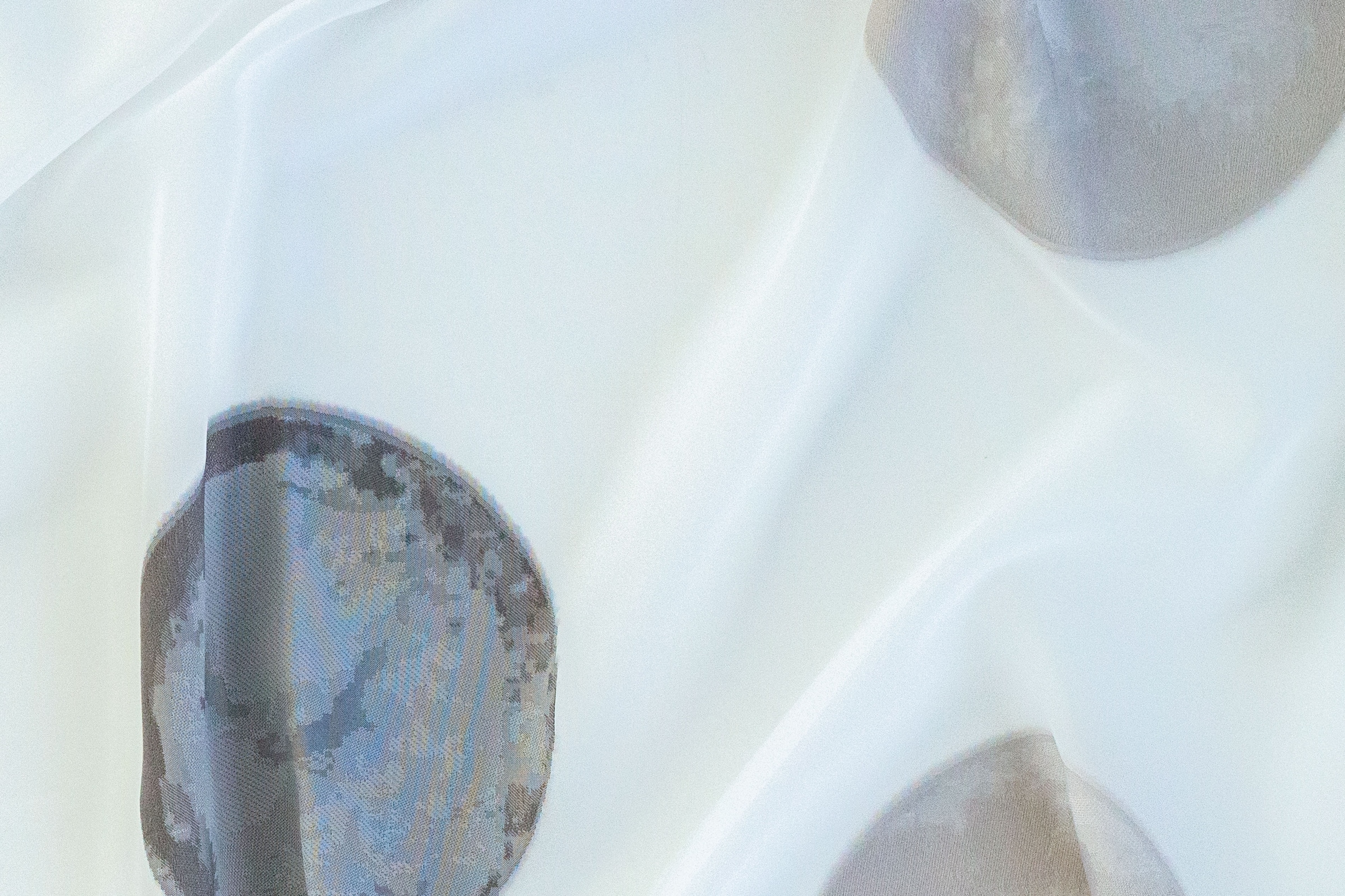 HOMING Vorhang »Kaleo« verdeckte Schlaufen 1 Stk. tlg. Vorhang mit verdeckten Schlaufen Kaleo weiss/grau 140x245cm