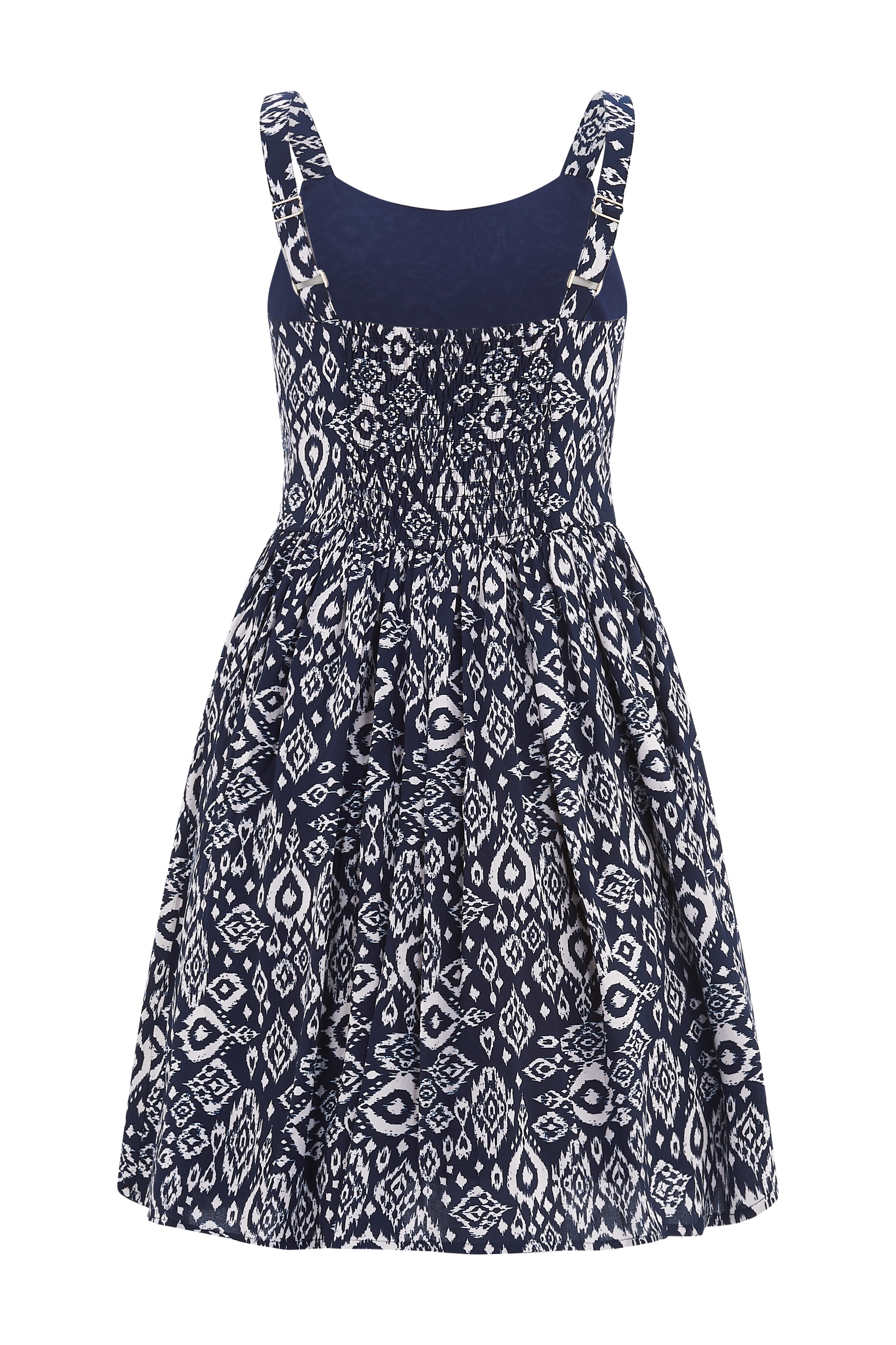 happy girls Robe imprimée mit verstellbaren Trägern und gesmokten Rücken