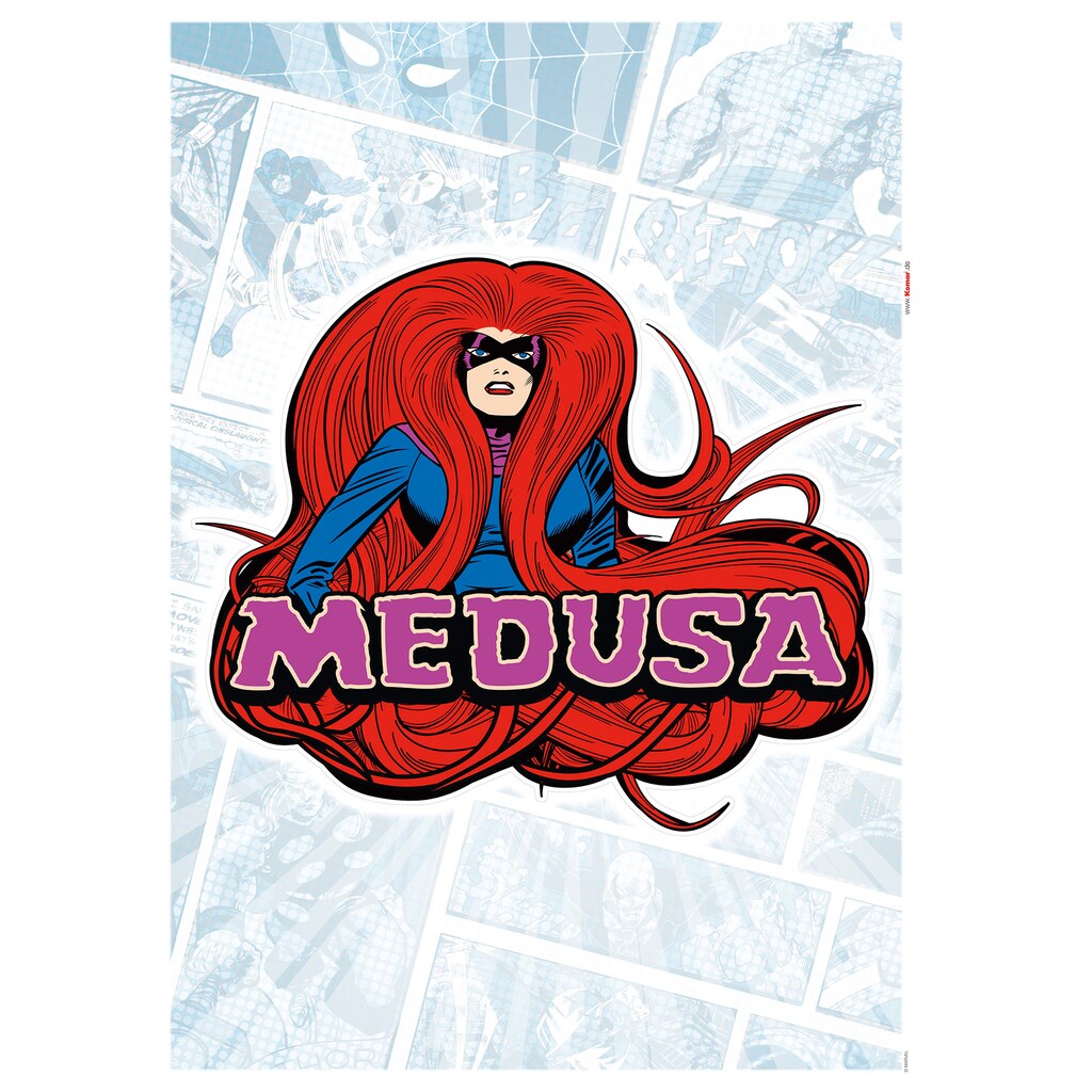 Komar Wandtattoo »Medusa Comic Classic«, (1 St.)