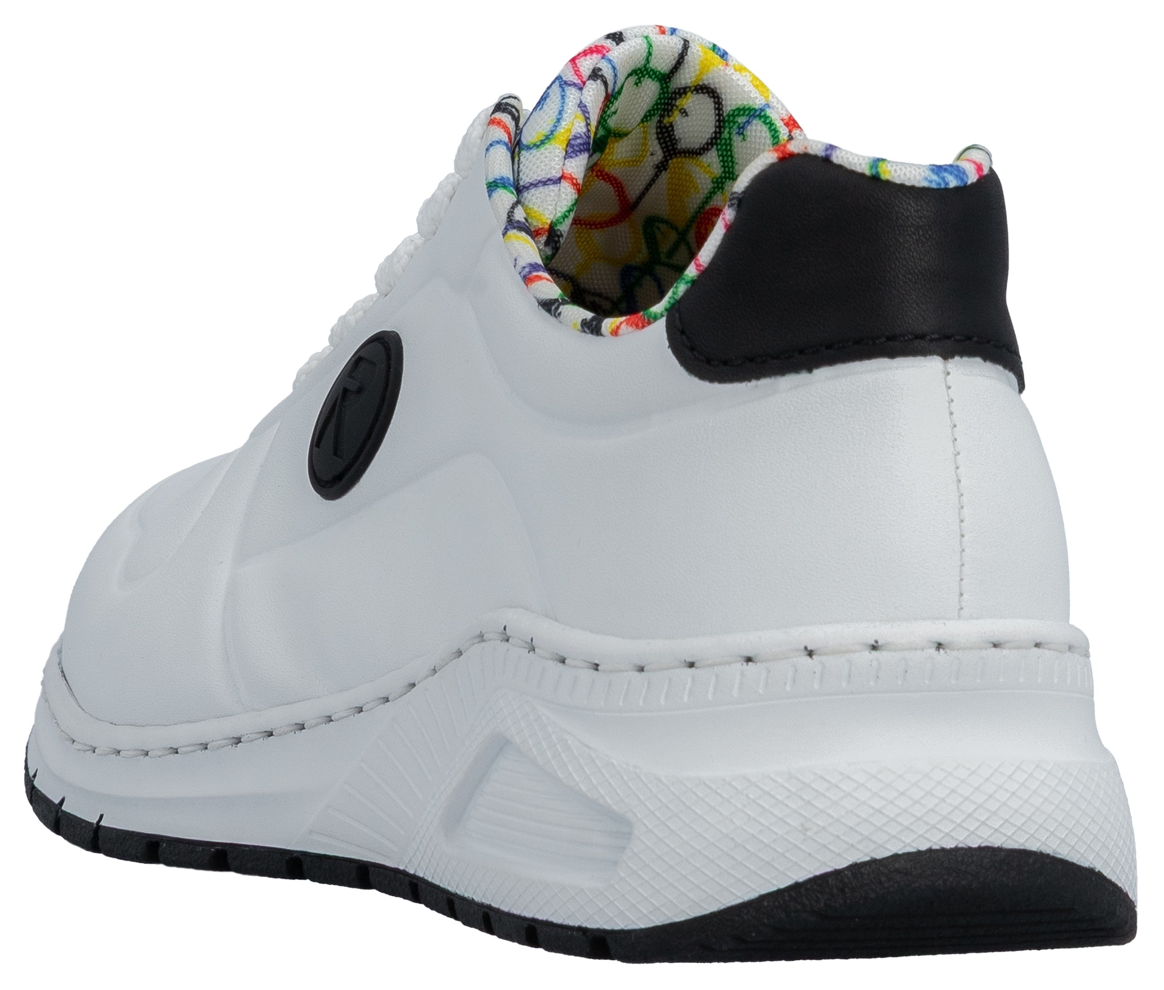 Rieker Sneakers  mit MemoSoft-Innensohle, Freizeitschuh, Halbschuh, Schnürschuh