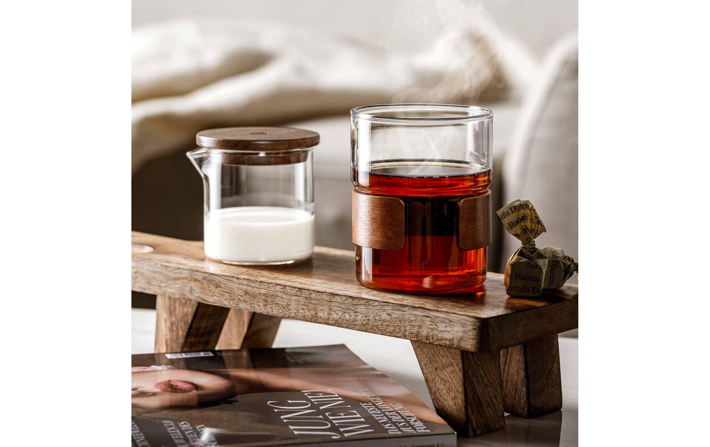 LEONARDO Cappuccinotasse »Novo Legno 430 ml, 2 Stück«