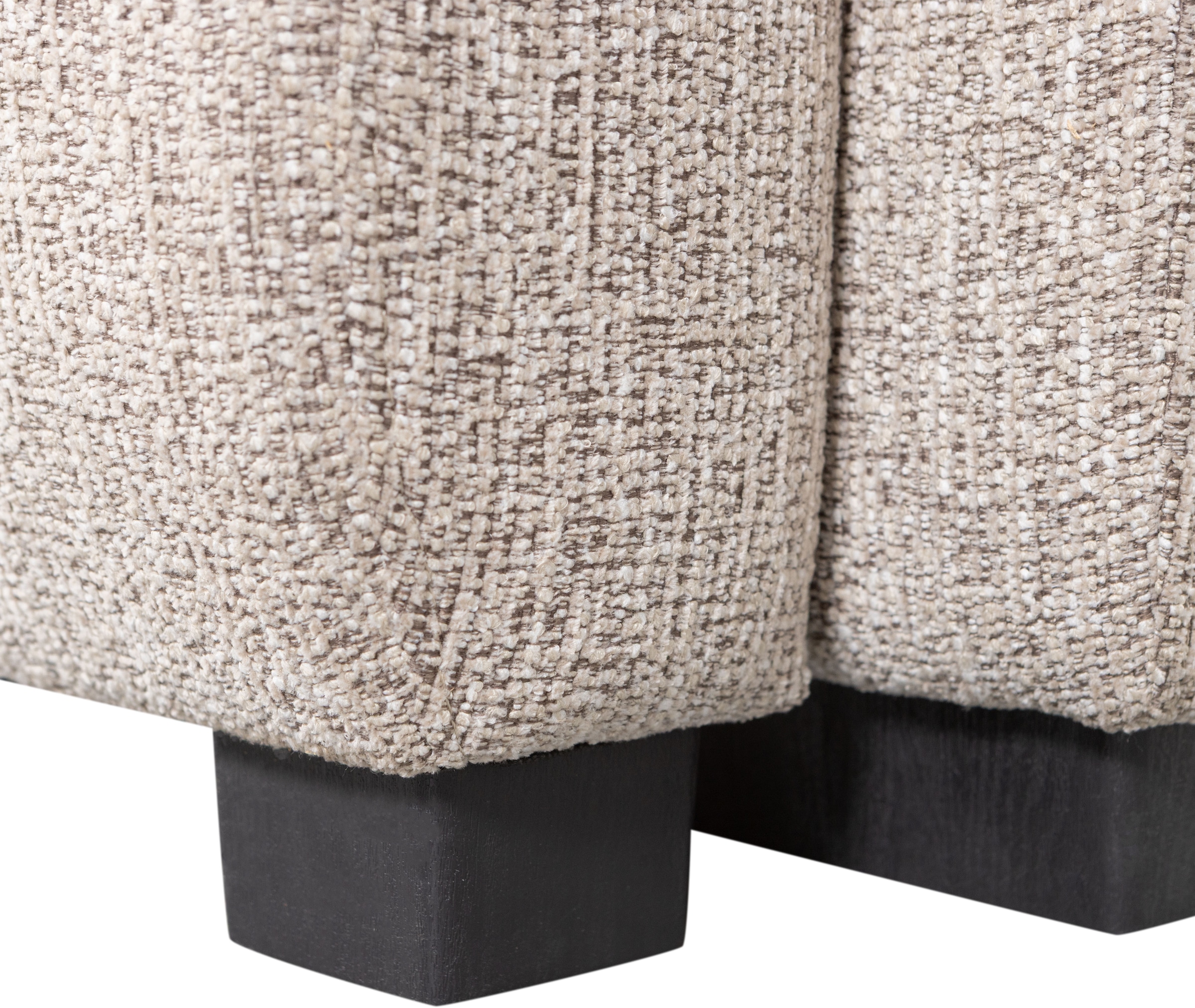 WOOOD Schlafsofa »Night & Day Melange-Webstoff mit Schlaffunktion, H85 x B239 x T107 cm« Schlafbreite 190 cm, Sehr hohe Verschleissfestigkeit, Pfleiglicht