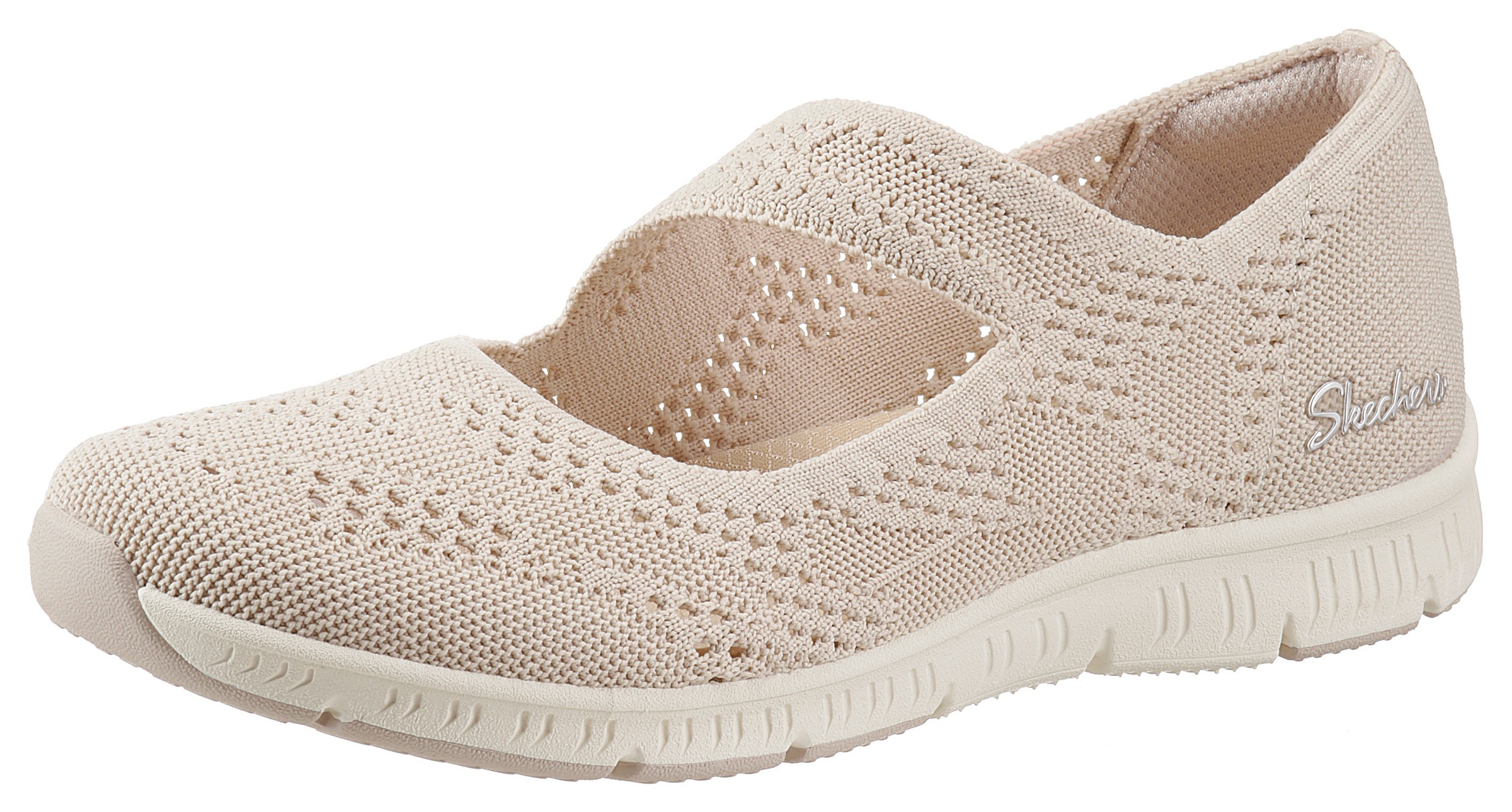Image of Skechers Ballerina »BE-COOL ENDLESS FUN«, mit elastischem Riemchen bei Ackermann Versand Schweiz