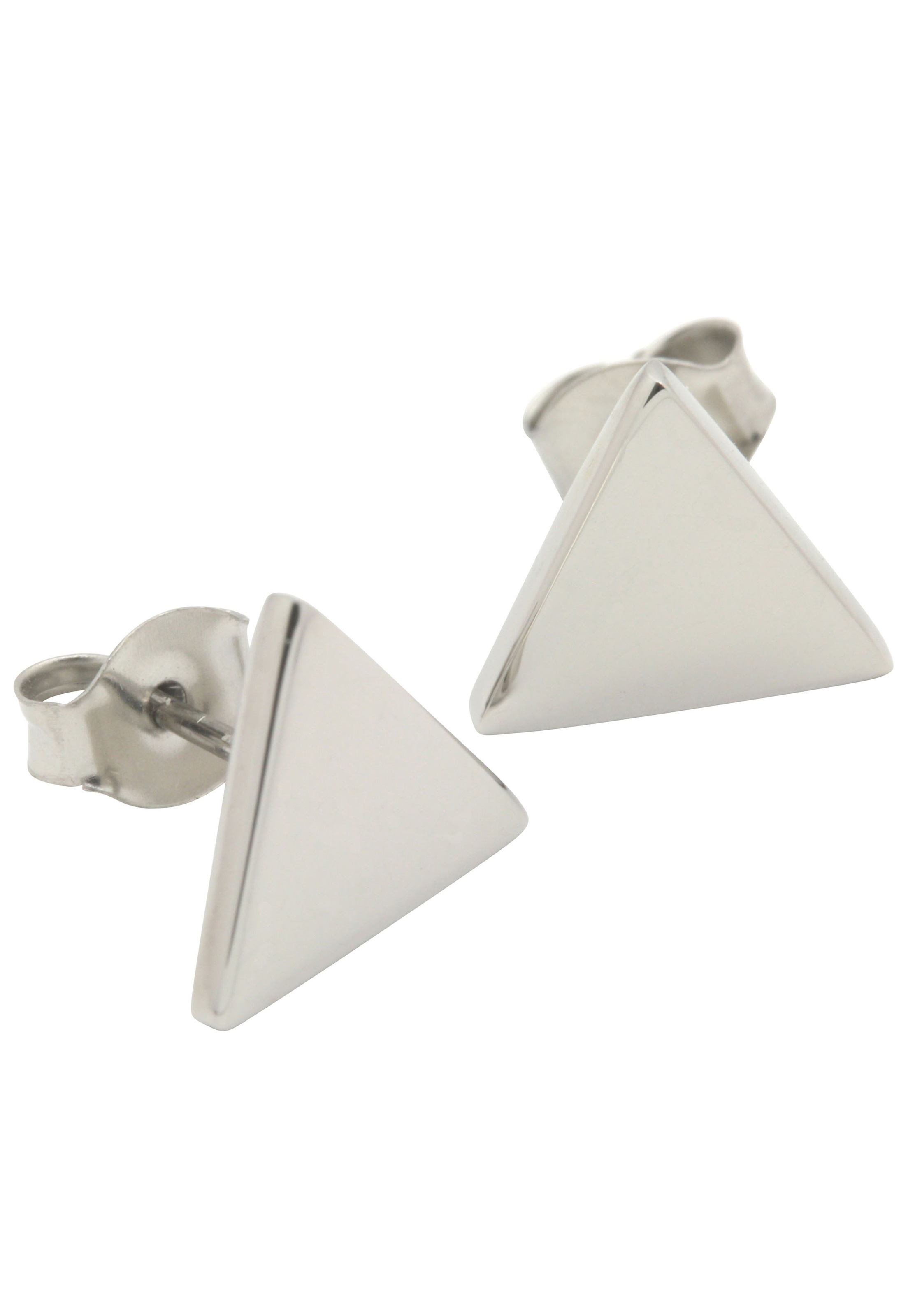 Image of Firetti Paar Ohrstecker »Dreieck, geometrische Form, glänzend, massiv«, Made in Germany bei Ackermann Versand Schweiz