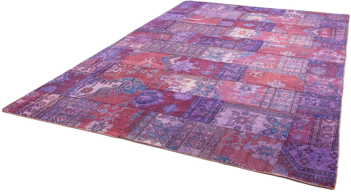 Image of morgenland Teppich »Patchwork - 291 x 210 cm - mehrfarbig«, rechteckig, 7 mm Höhe, Wohnzimmer, Handgeknüpft, Einzelstück mit Zertifikat bei Ackermann Versand Schweiz