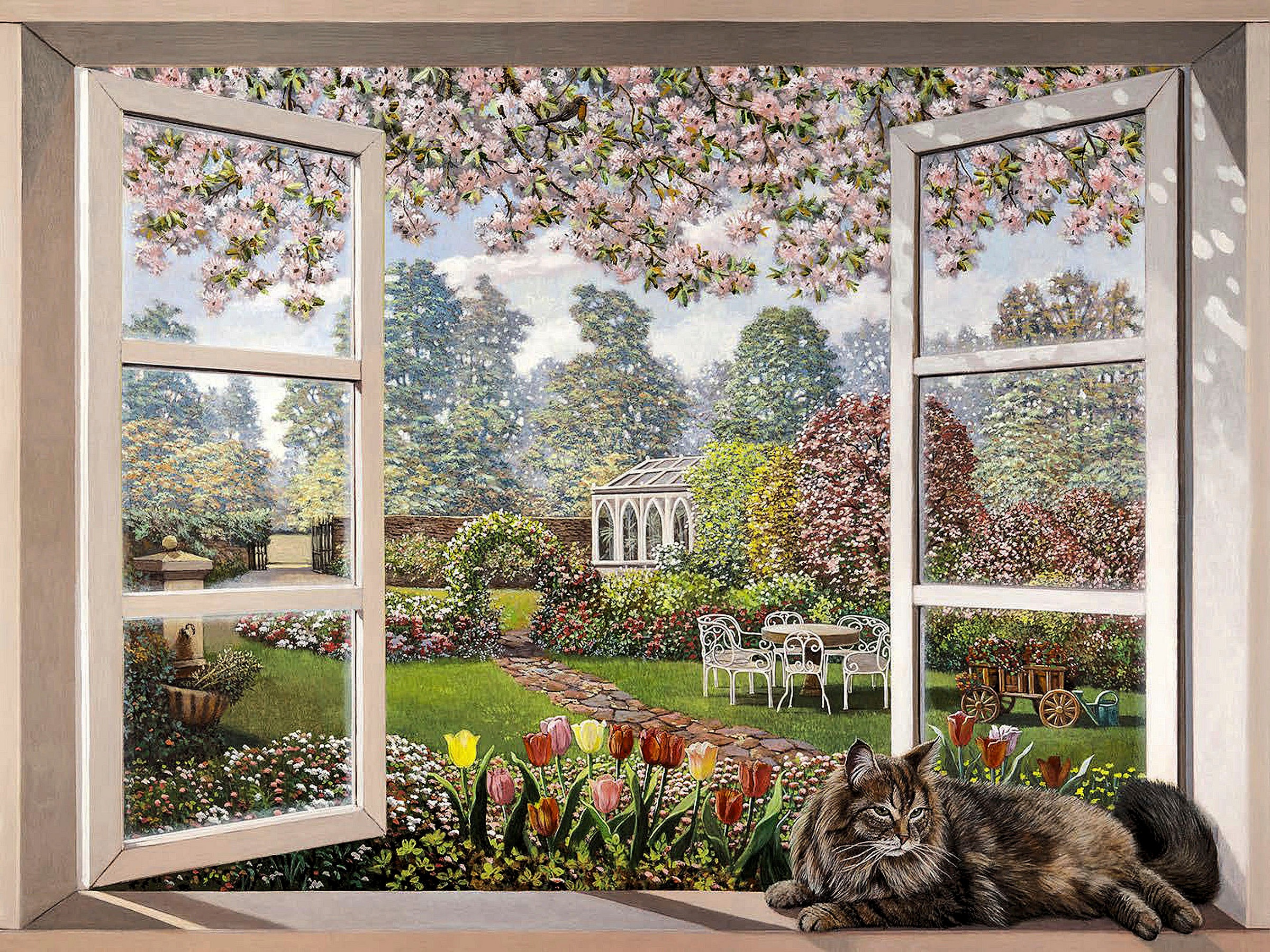 Image of Home affaire Kunstdruck »ANDREA DEL MISSIER / Giardino italiano«, (1 St.) bei Ackermann Versand Schweiz