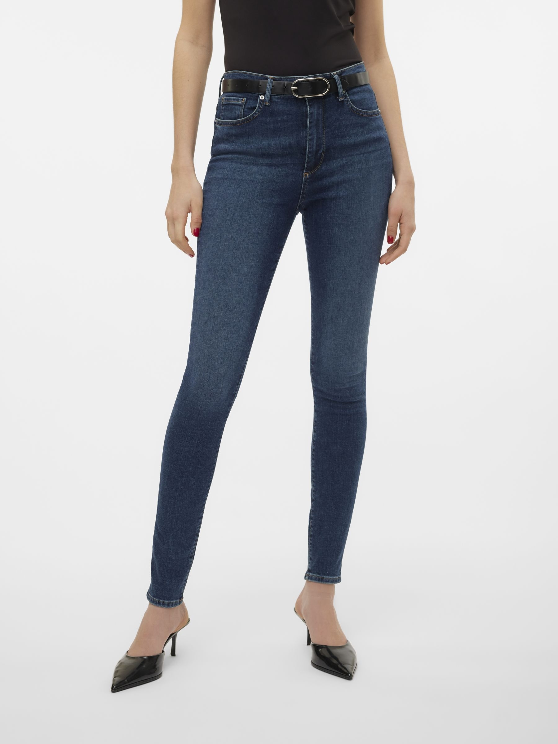 Image of Vero Moda Skinny-fit-Jeans "VMSOPHIA HR SKINNY JEANS RI390 GA NOOS"