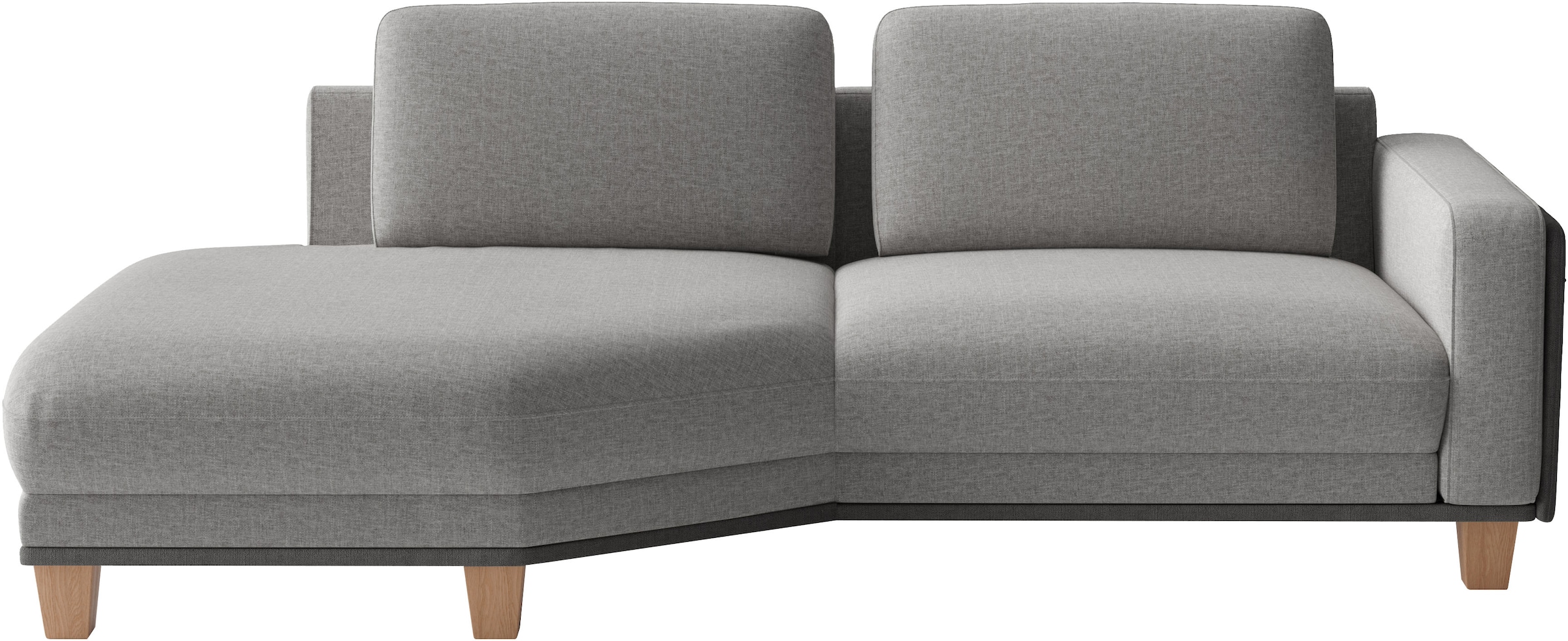 sit&more Ecksofa »Concept« Modernes Sofa in drei Fussfarben zur Auswahl