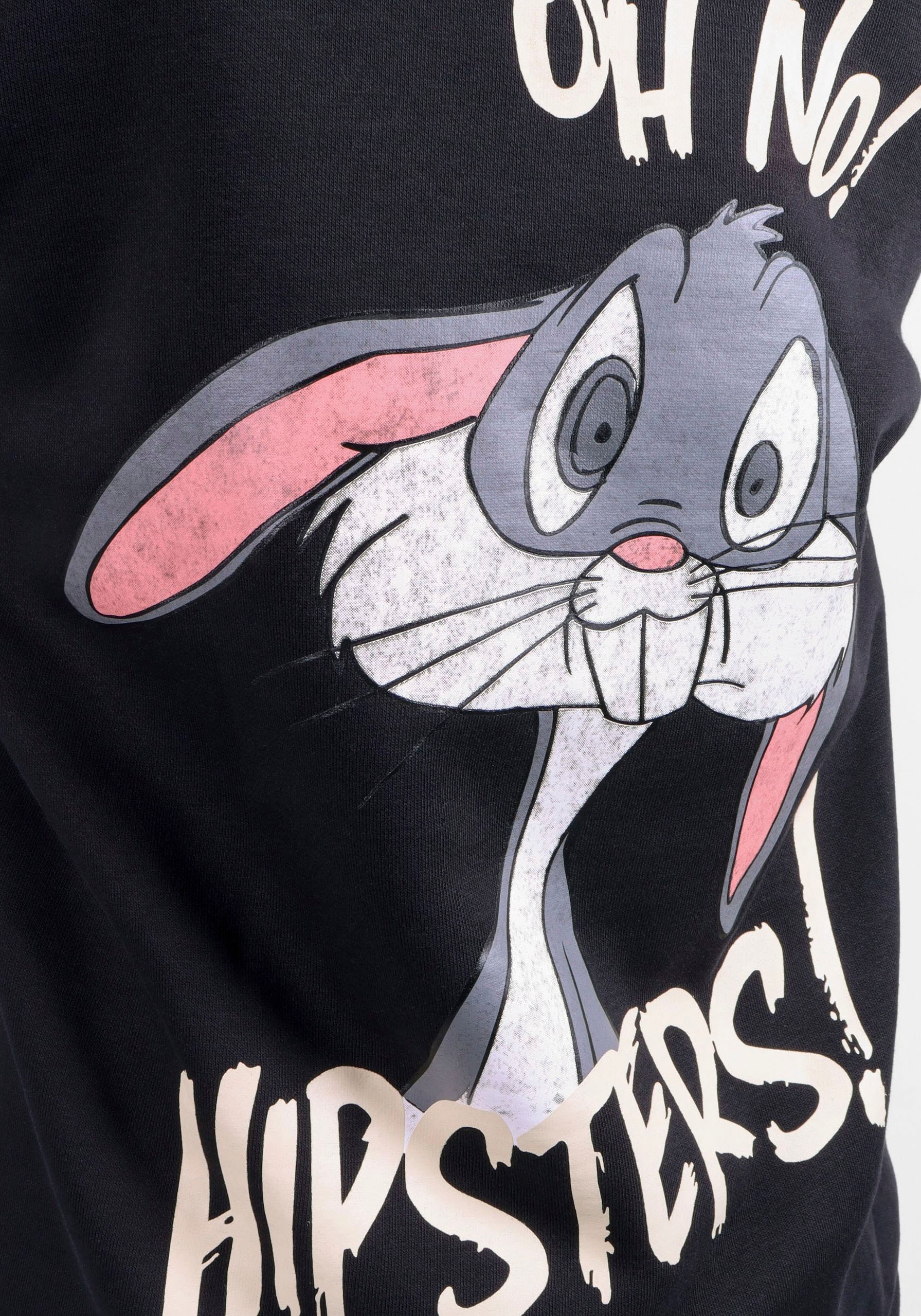 Capelli New York Hoodie, Bugs Bunny Lizenz Design. Druck auf Vorder und Rückseite.