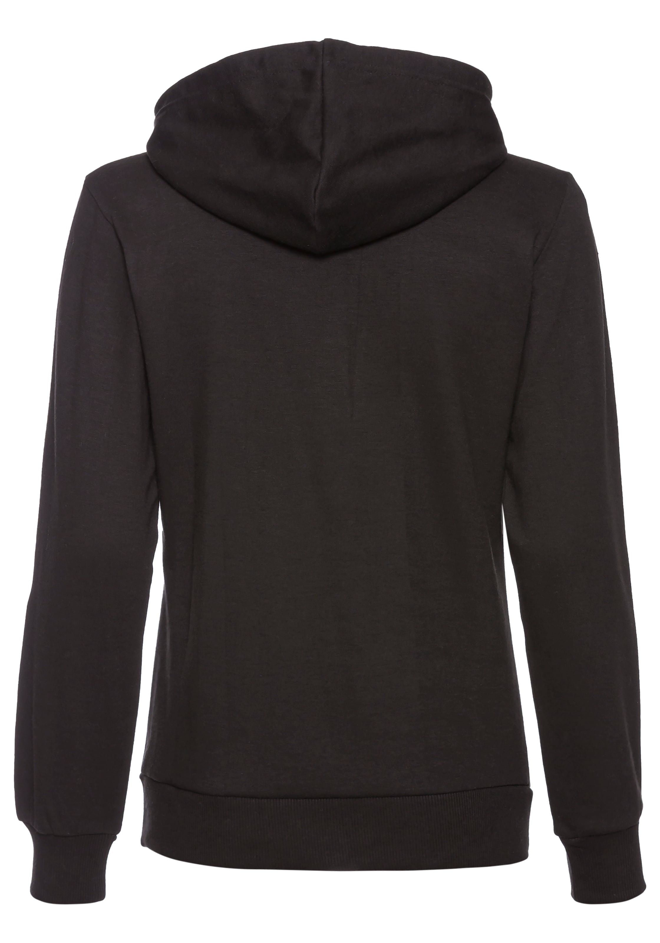 Vivance Hoodie, mit seitlicher Loungewear Stickerei, Loungshirt