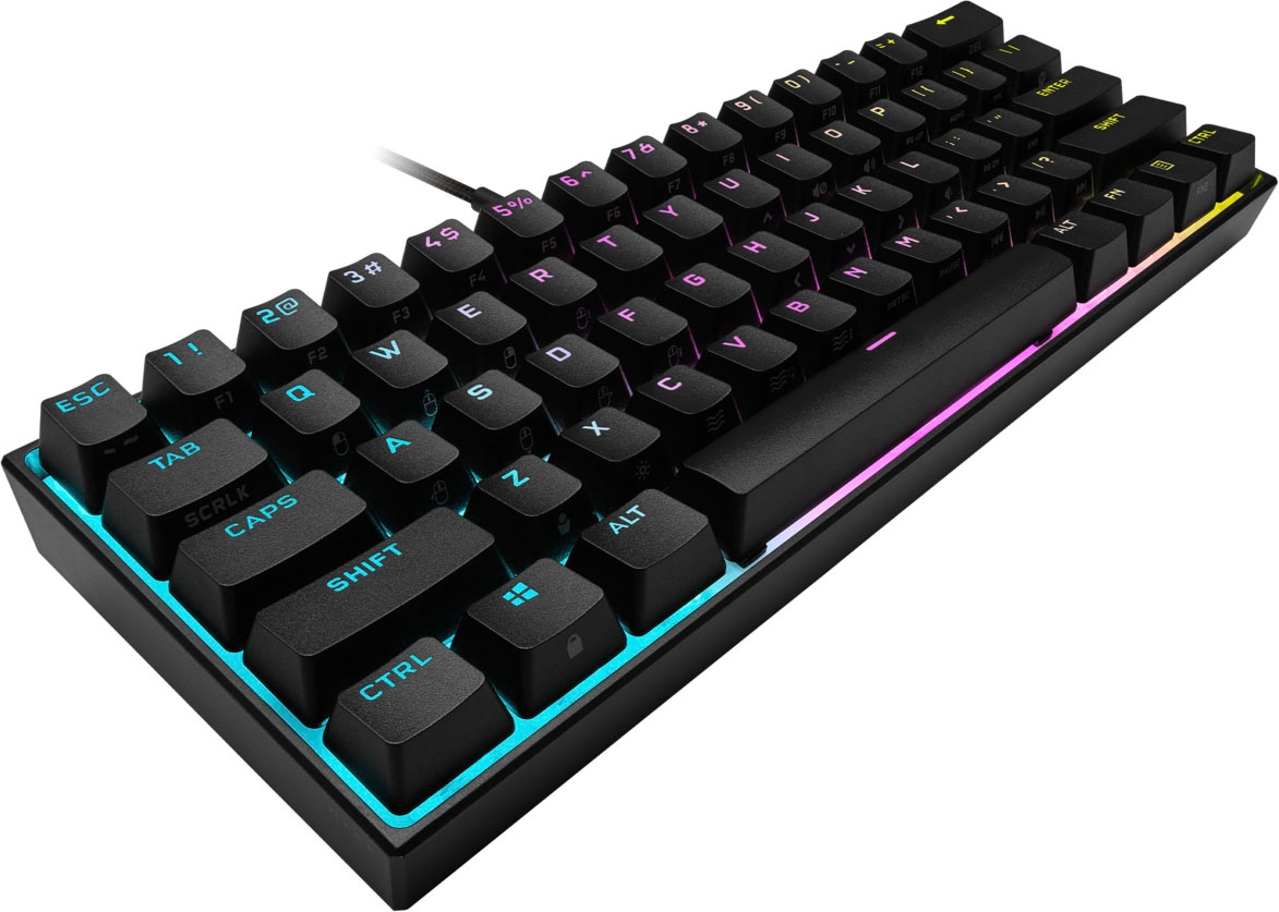 Corsair Clavier de jeu »K65 Mini MX Speed« ()