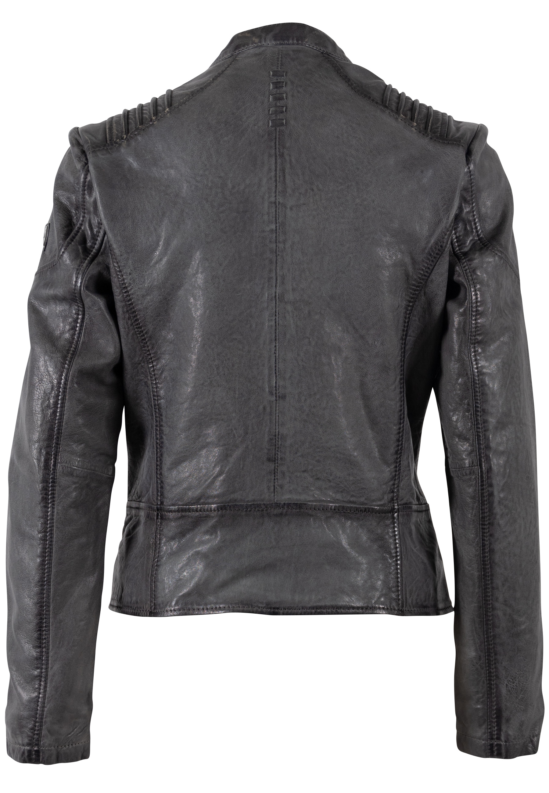 Mauritius Lederjacke »MWGionna« mit Bikerkragen