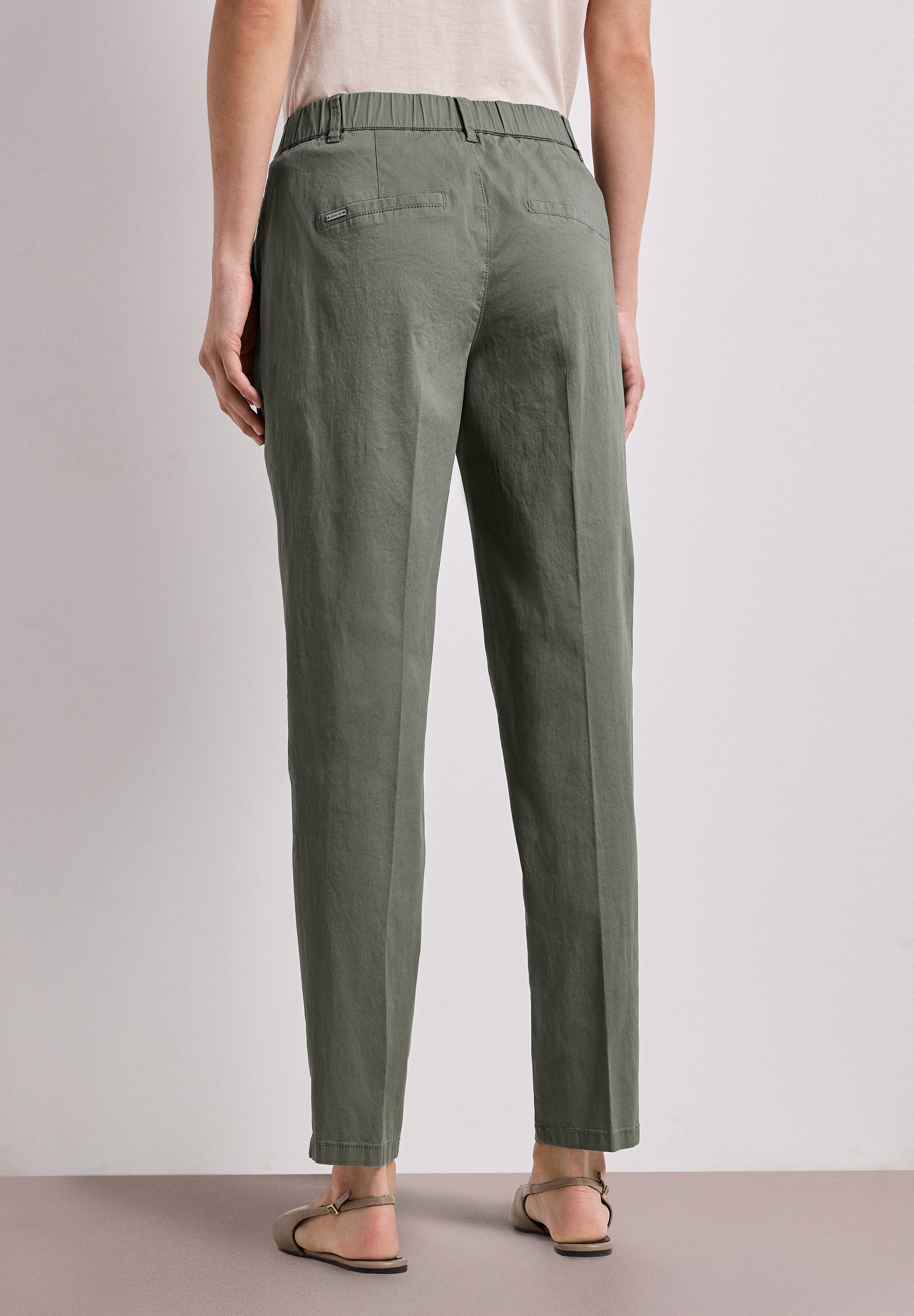STREET ONE Chinos  en tissu sergé
