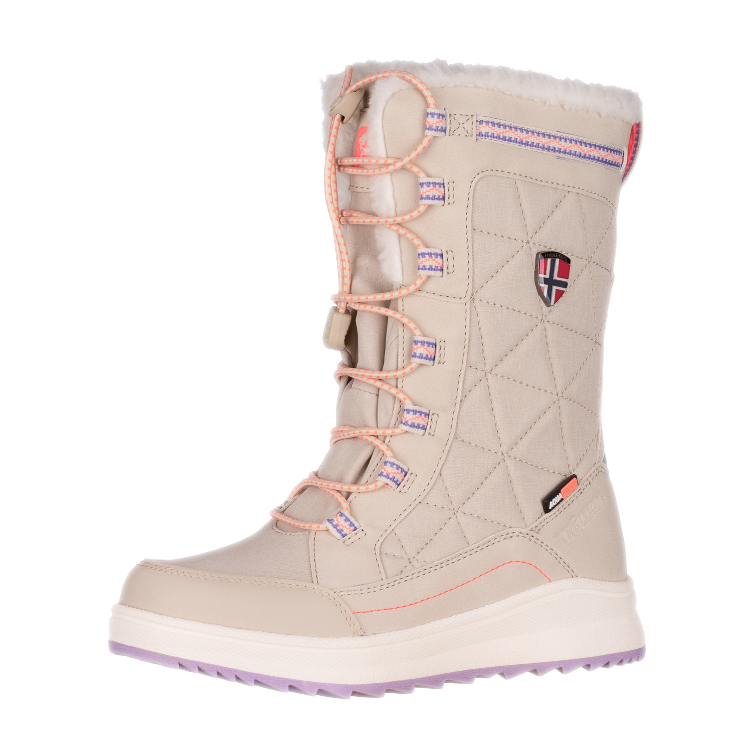 Image of TROLLKIDS Winterstiefel "GIRLS ARENDAL WINTER BOOTS PRO" wasserdicht, mit profiliertem Gummi-Laufsohlenmaterial