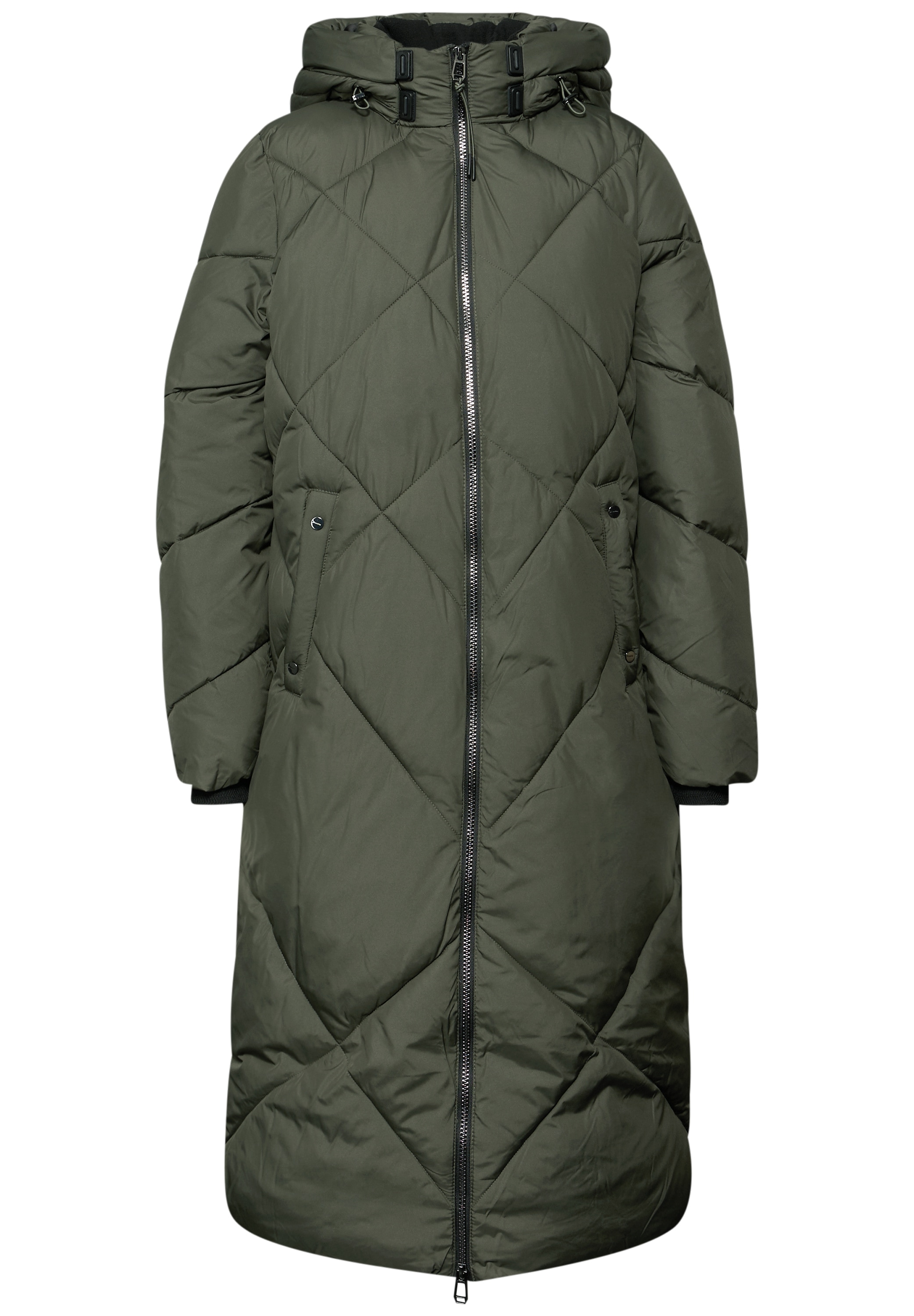Image of STREET ONE Steppjacke mit Kapuze Winterjacke mit Kapuze