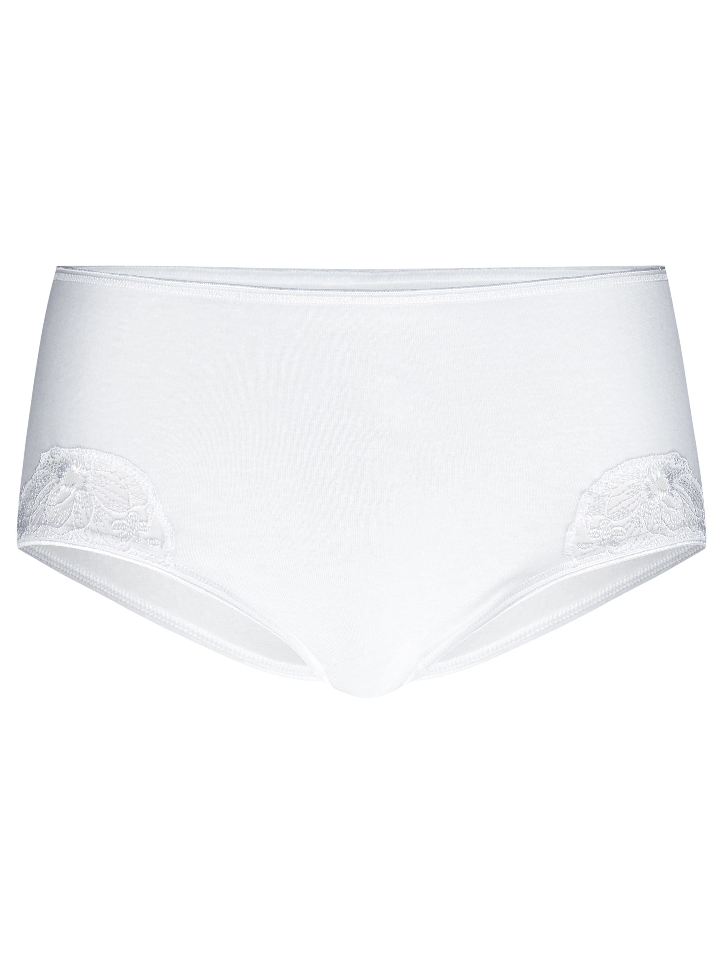 CALIDA Midislip »Cotton Desire« Feinripp-Qualität, Pure Cotton, elastisch, Spitze
