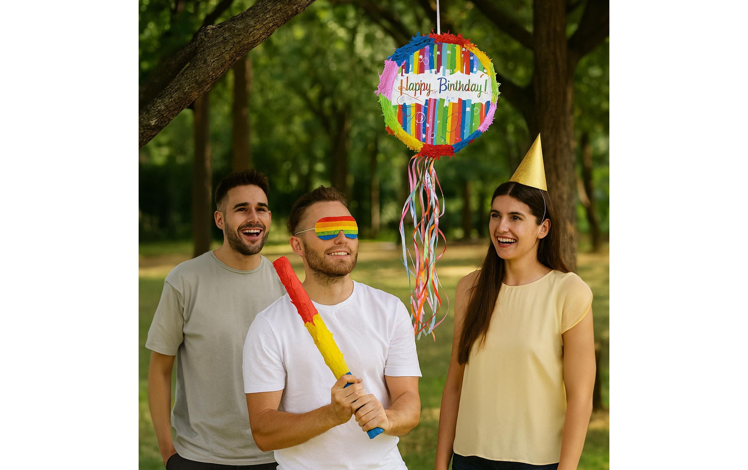 Image of relaxdays Pinata "Geburtstag"