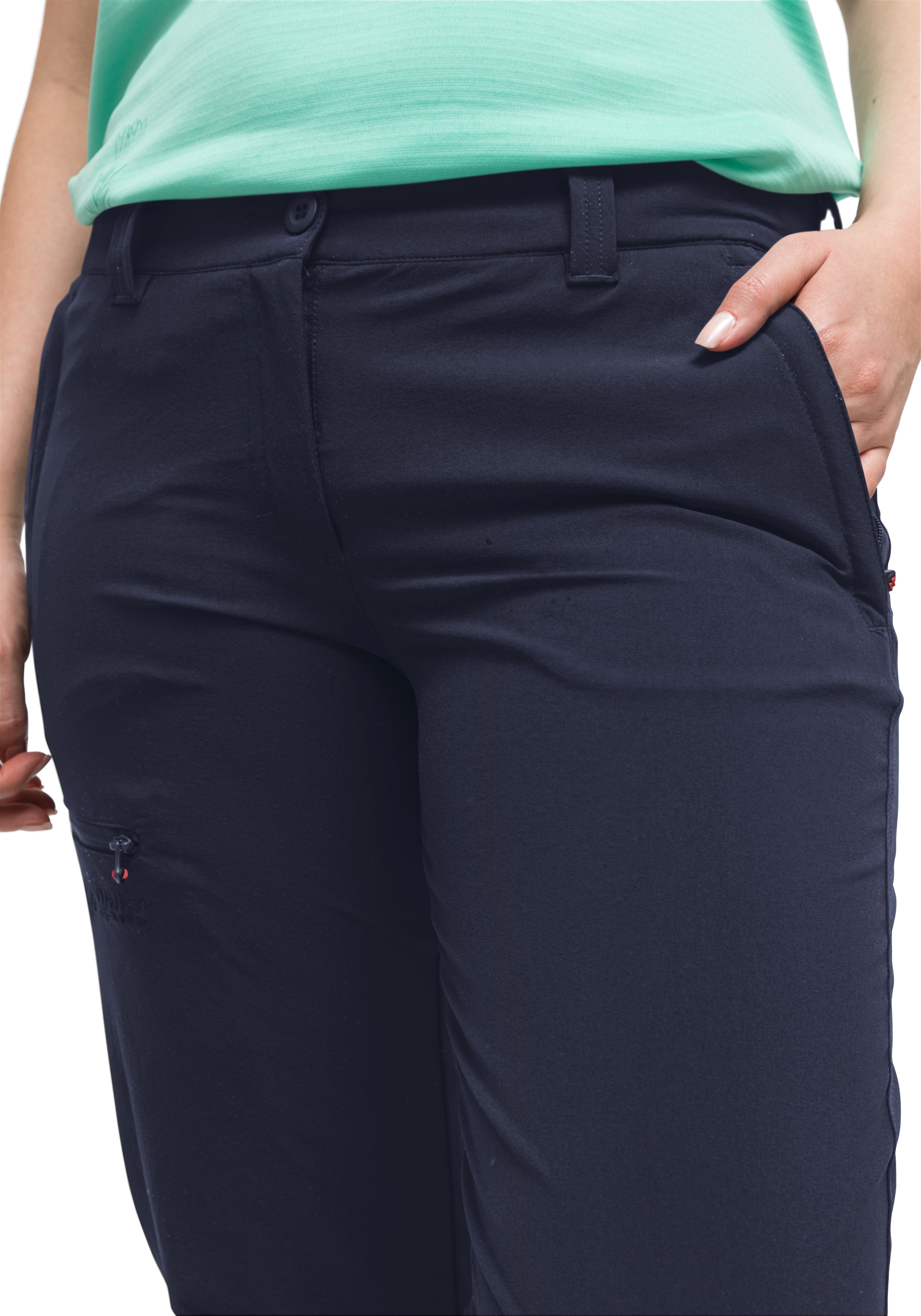 Finde Maier Sports Funktionshose »Lulaka 7/8«, Damen Wanderhose,  atmungsaktive und elastische Outdoor-Hose auf