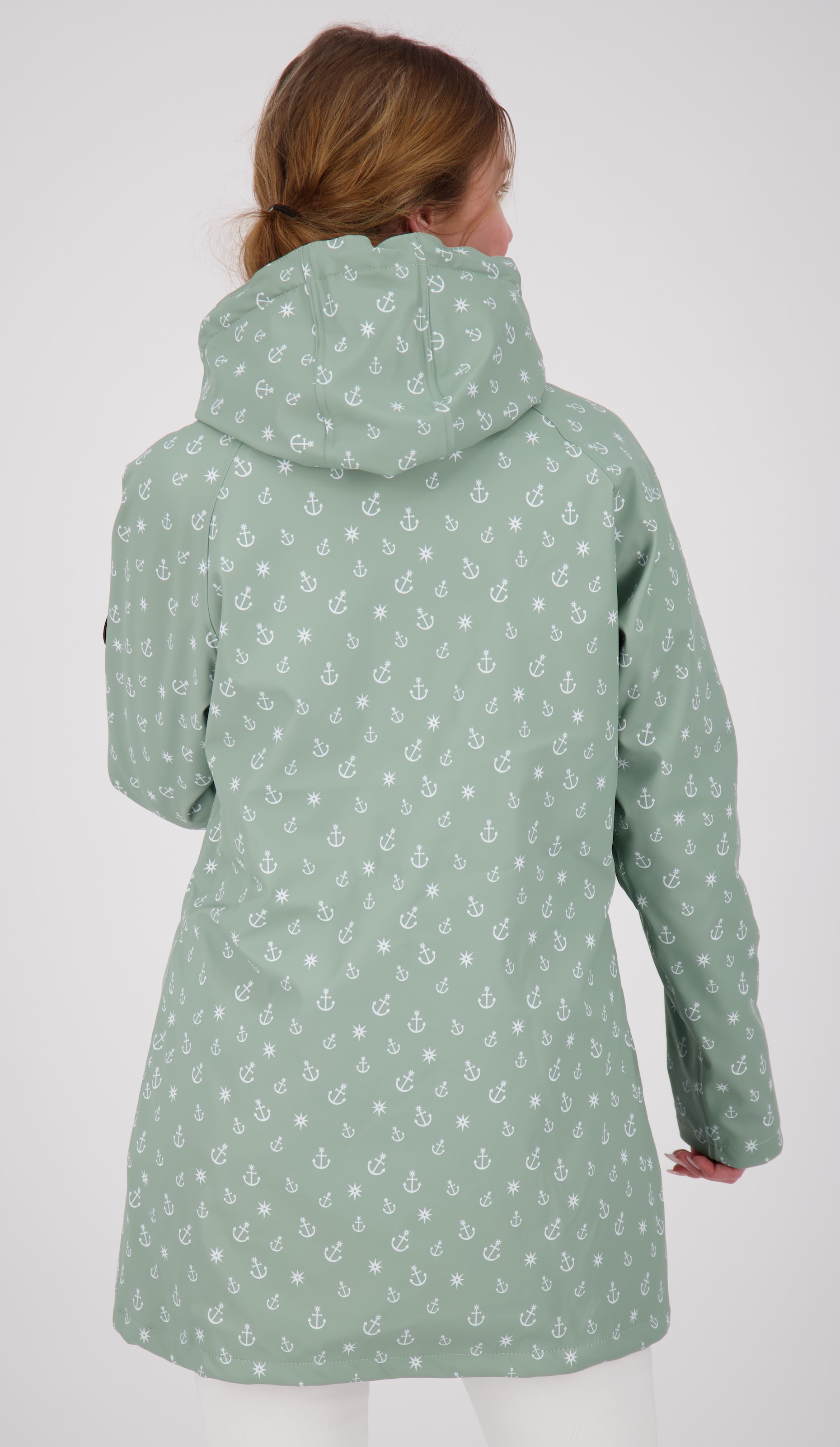 DEPROC Active Regenjacke »Friesennerz HALIFAX ANCHOR WOMEN«, auch in Grossen Grössen erhältlich