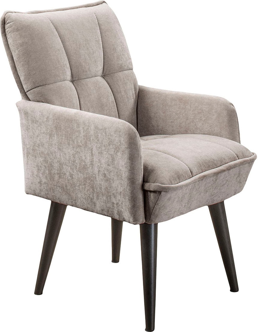 exxpo - sofa fashion Chaise de salle à manger »Mocca« () Armlehnenstuhl, bequem gepolstert