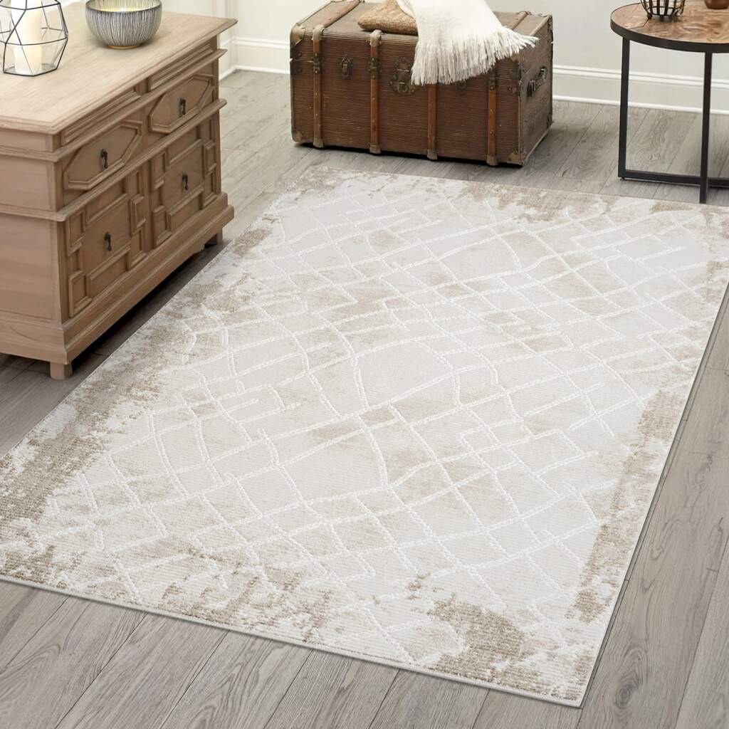 Carpet City Teppich »ANTIK215« rechteckig 10 mm Höhe Kurzflor, 3D-Optik, Klassisch-Modern für Wohnzimmer, Schlafzimmer