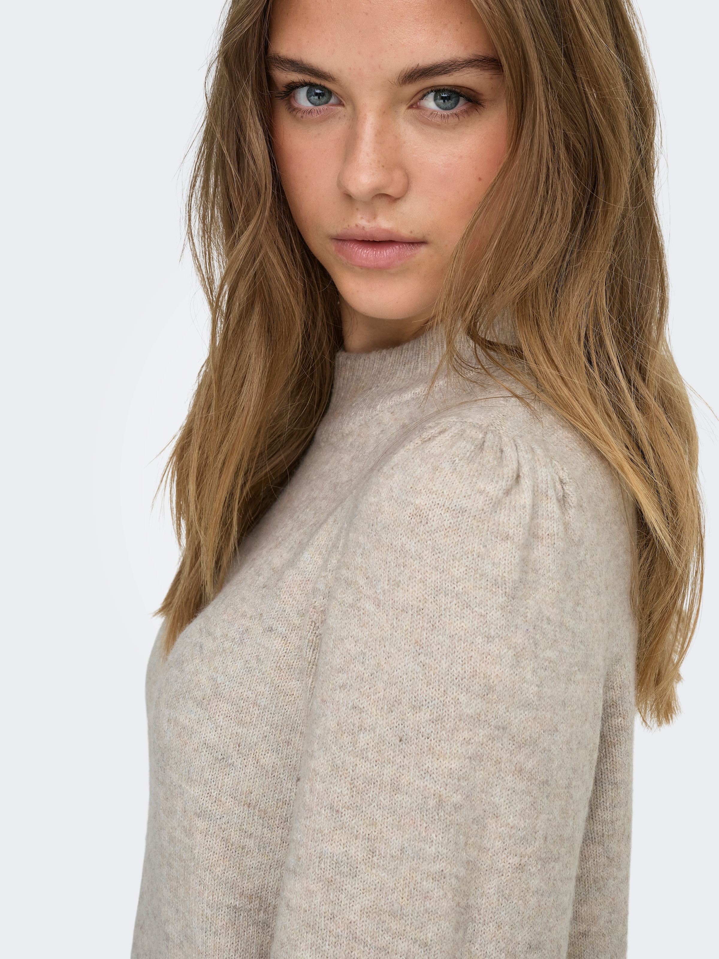 JDY Robe en tricot »JDYRUE LIFE L/S HIGH NECK DRESS KNT NOOS«