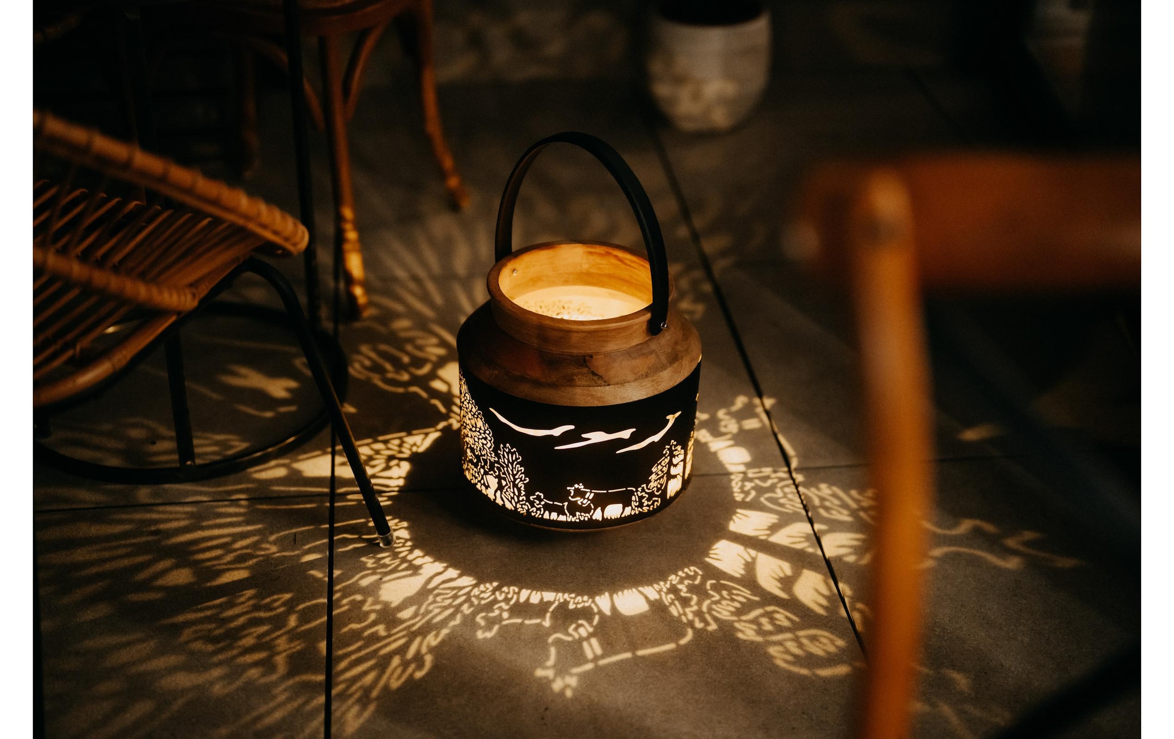 Kadastar Windlicht »Bergchilbi 31 cm«