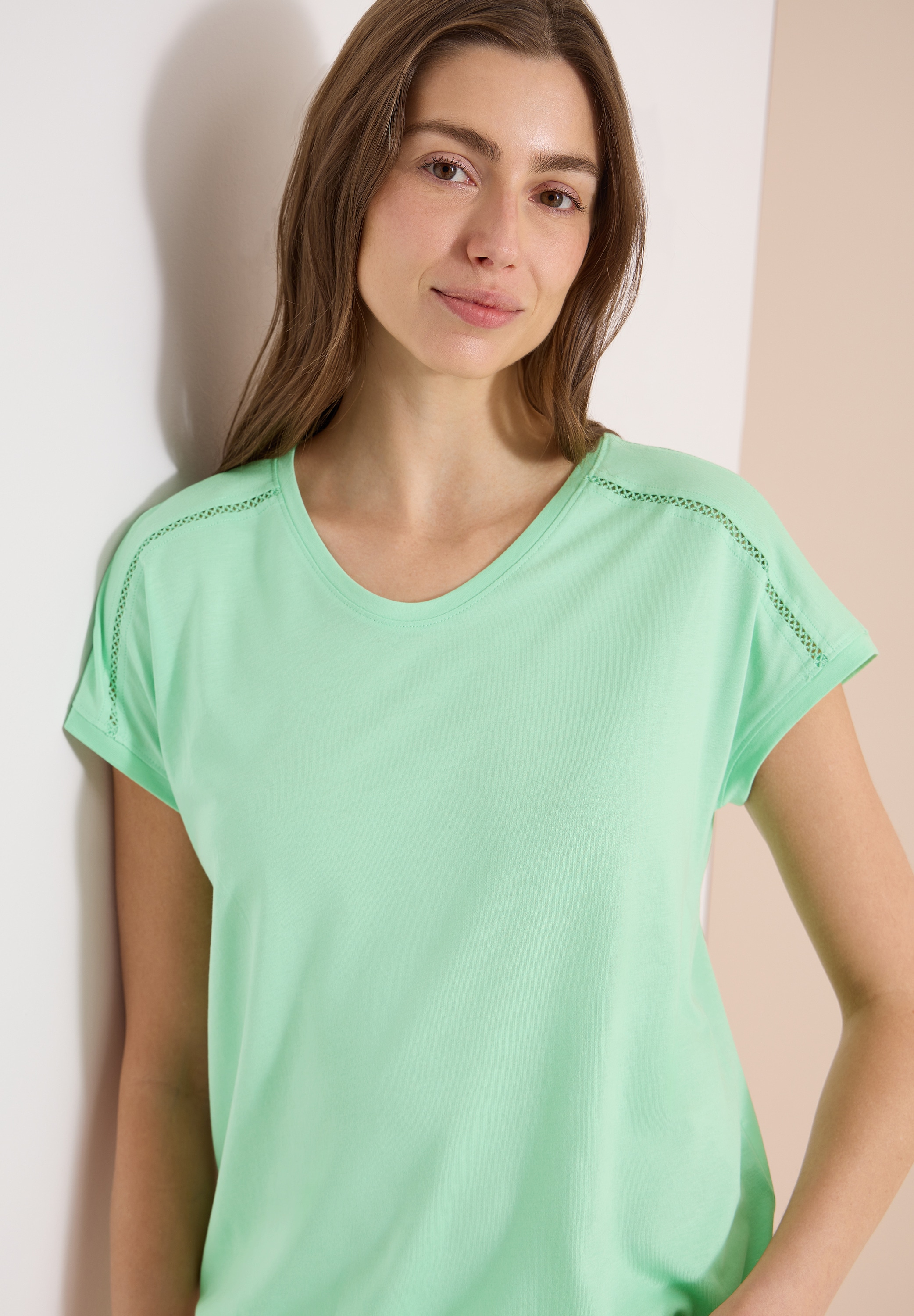 Cecil T-shirt avec ceinture élastique