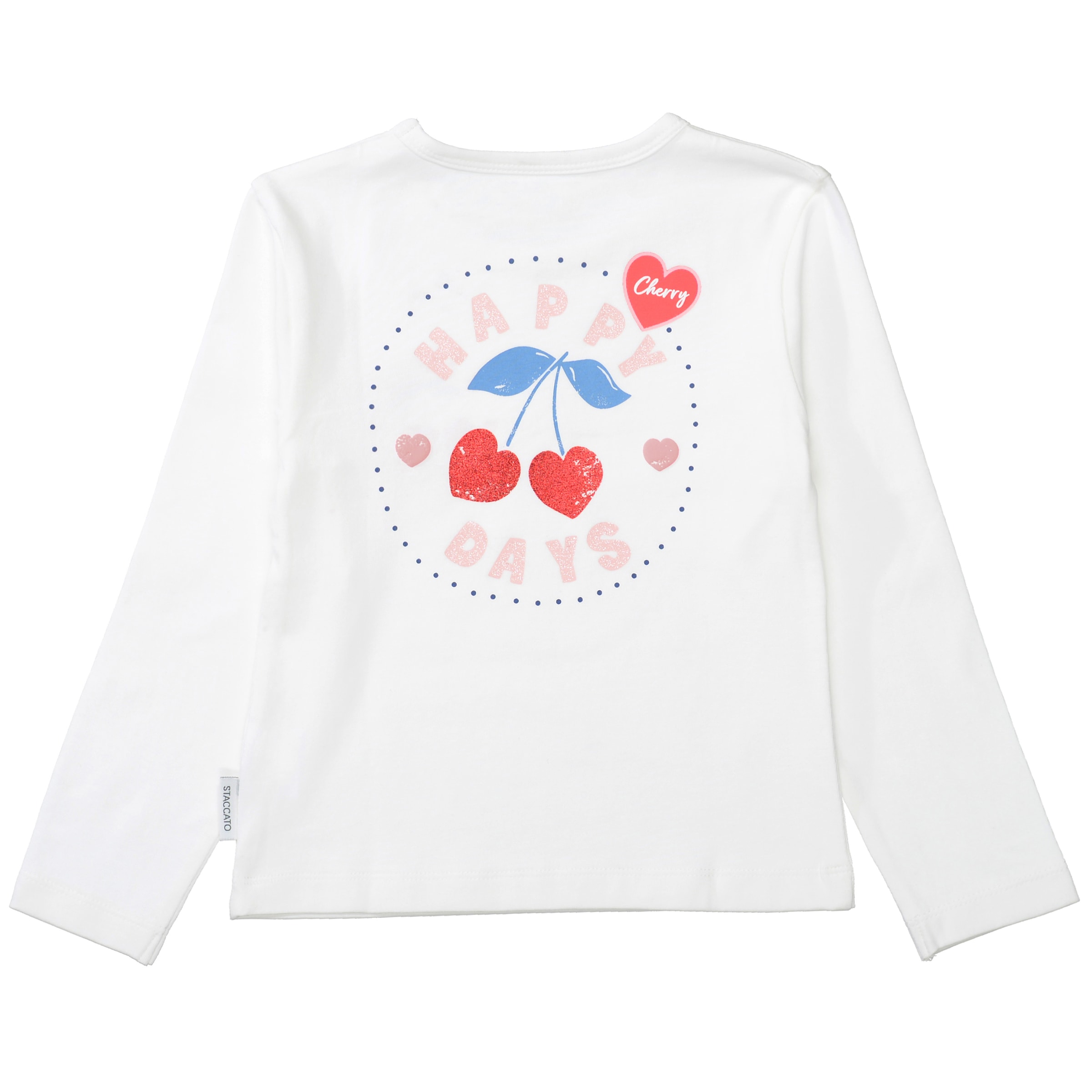 STACCATO T-shirt imprimé 2er Pack, bedruckt und mit Pailletten