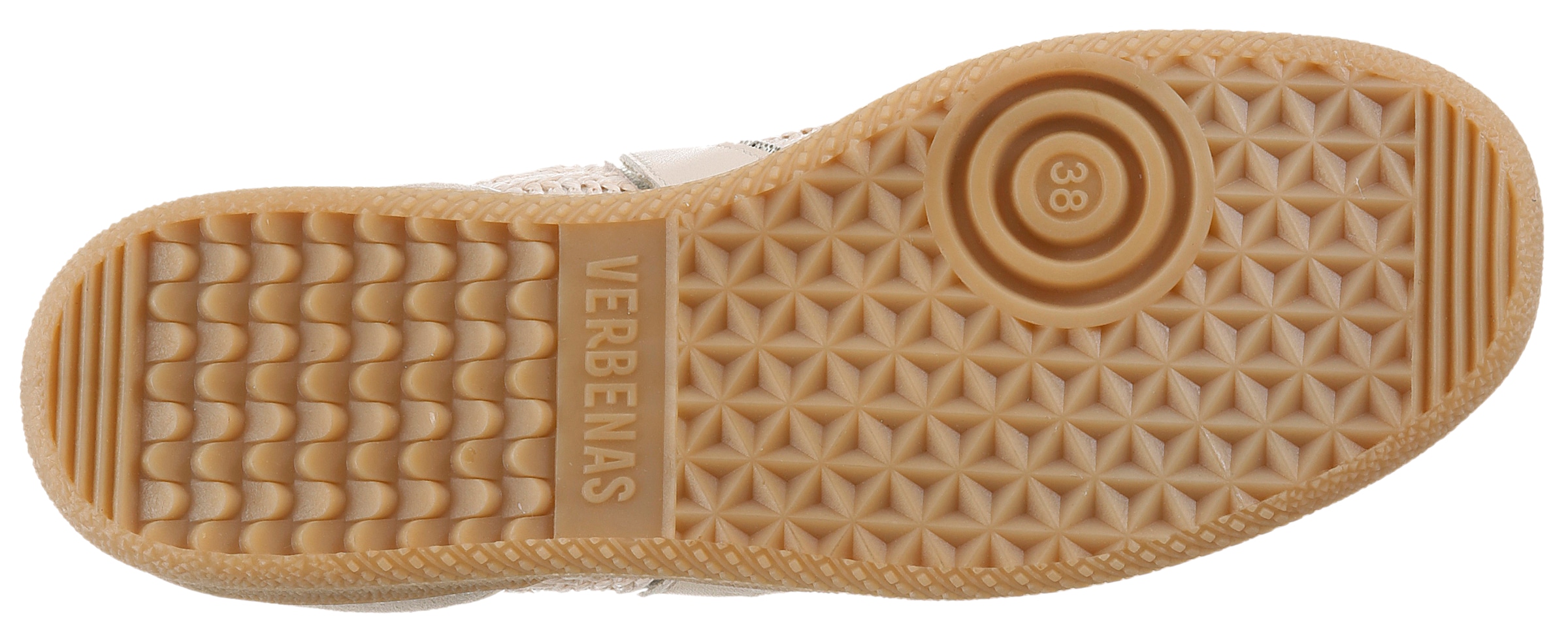 VERBENAS Sneakers »SOUND TROPIC«  baskets rétro, à lacets, chaussure de loisirs avec empiècement tressé