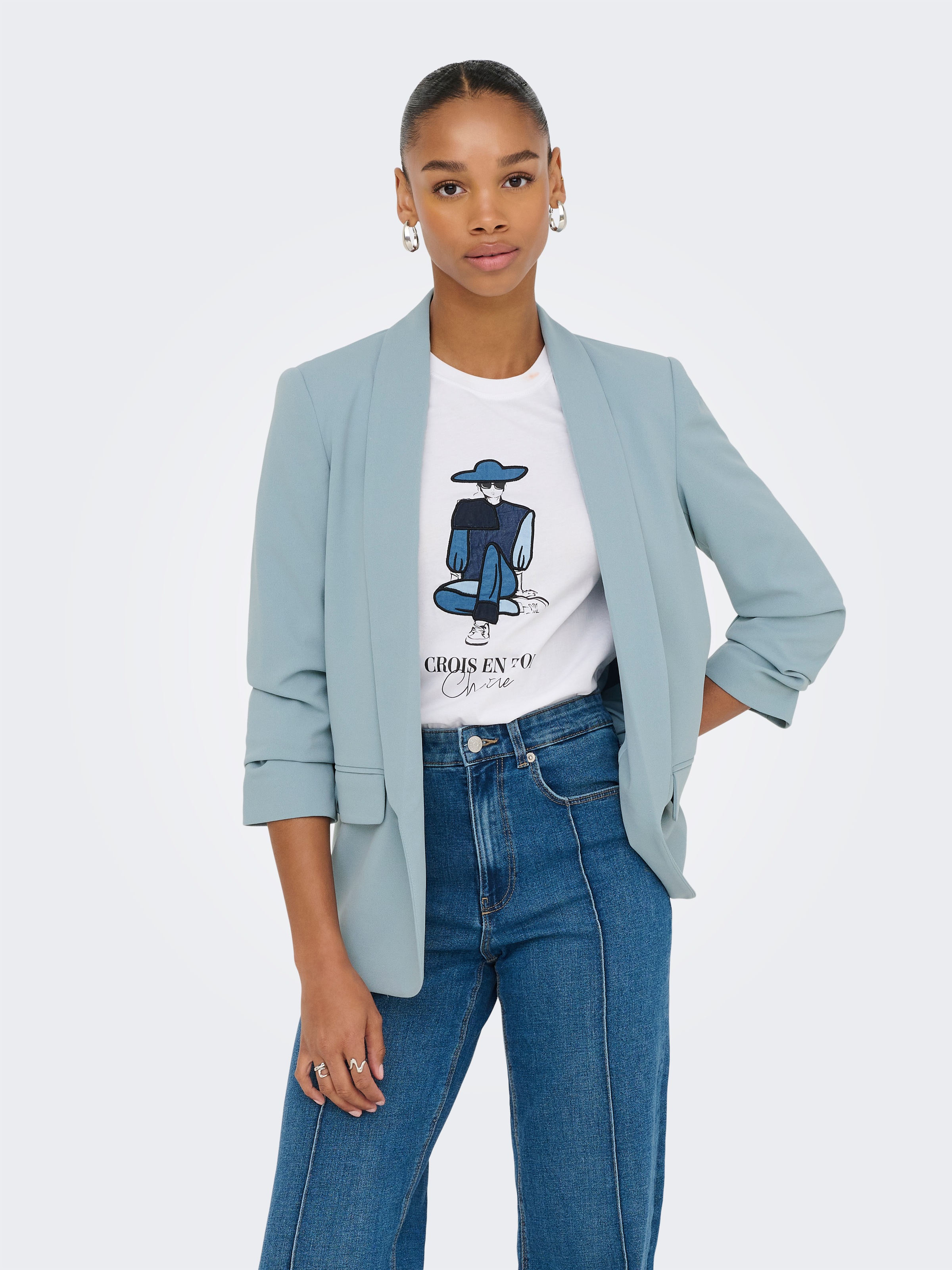 Image of ONLY Longblazer "ONLEVI LIFE 3/4 LOOSE BLAZER CC TLR"