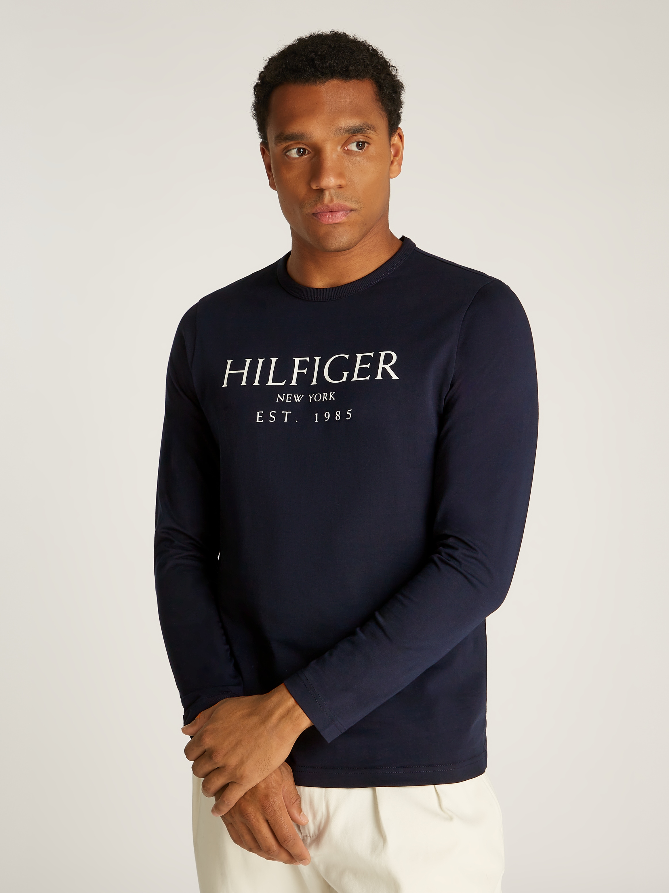 Tommy Hilfiger Langarmshirt »BIG HILFIGER LS TEE«