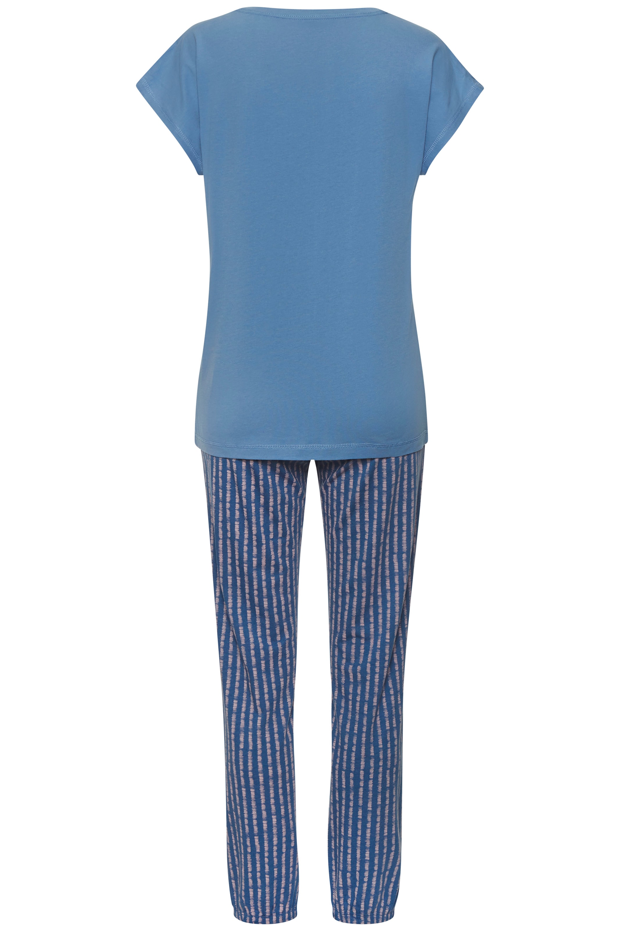 Vivance Dreams Pyjama Set, 2 tlg. Mit schönem Alloverprint