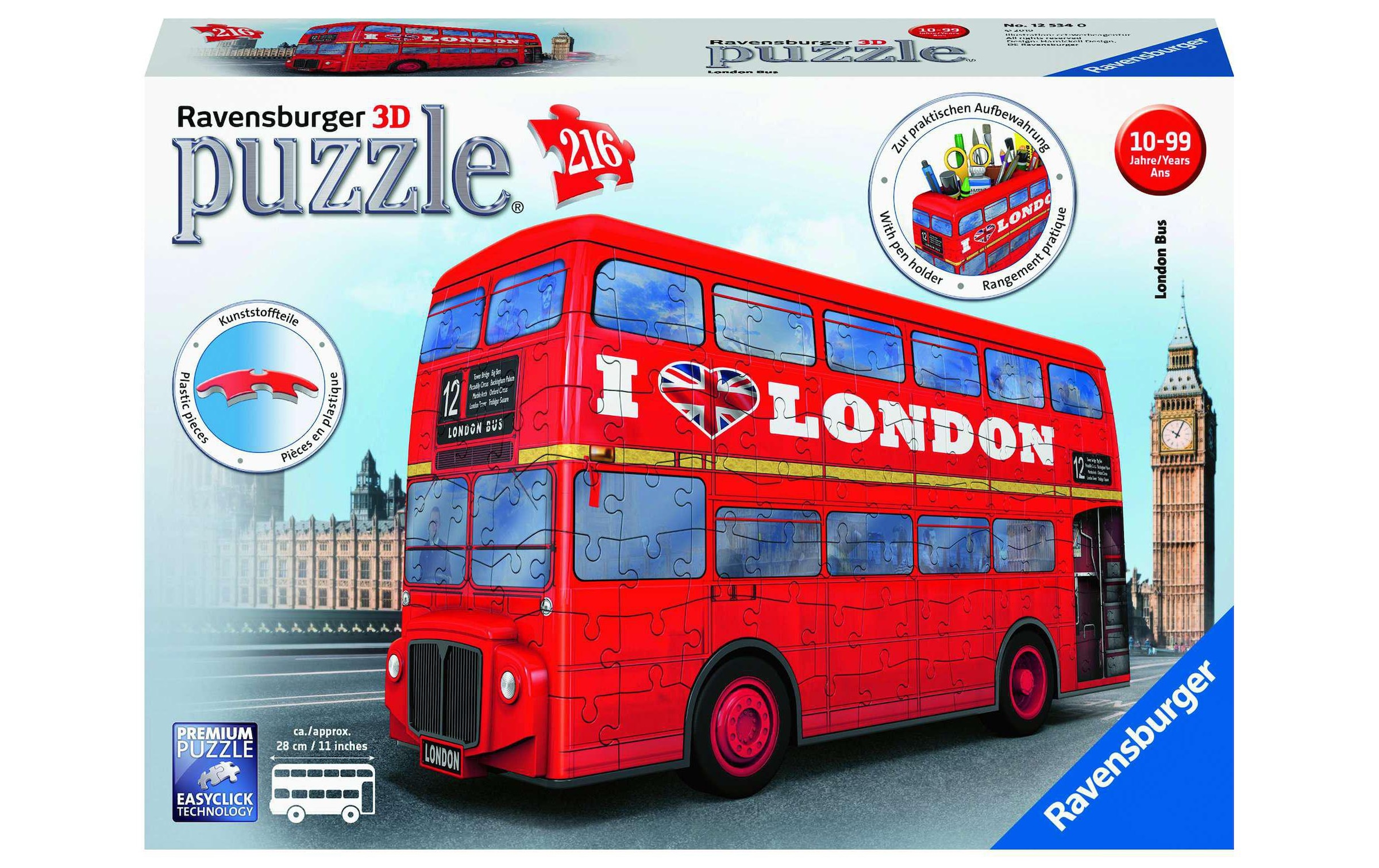 Ravensburger 3D-Puzzle »London Bus Bus«