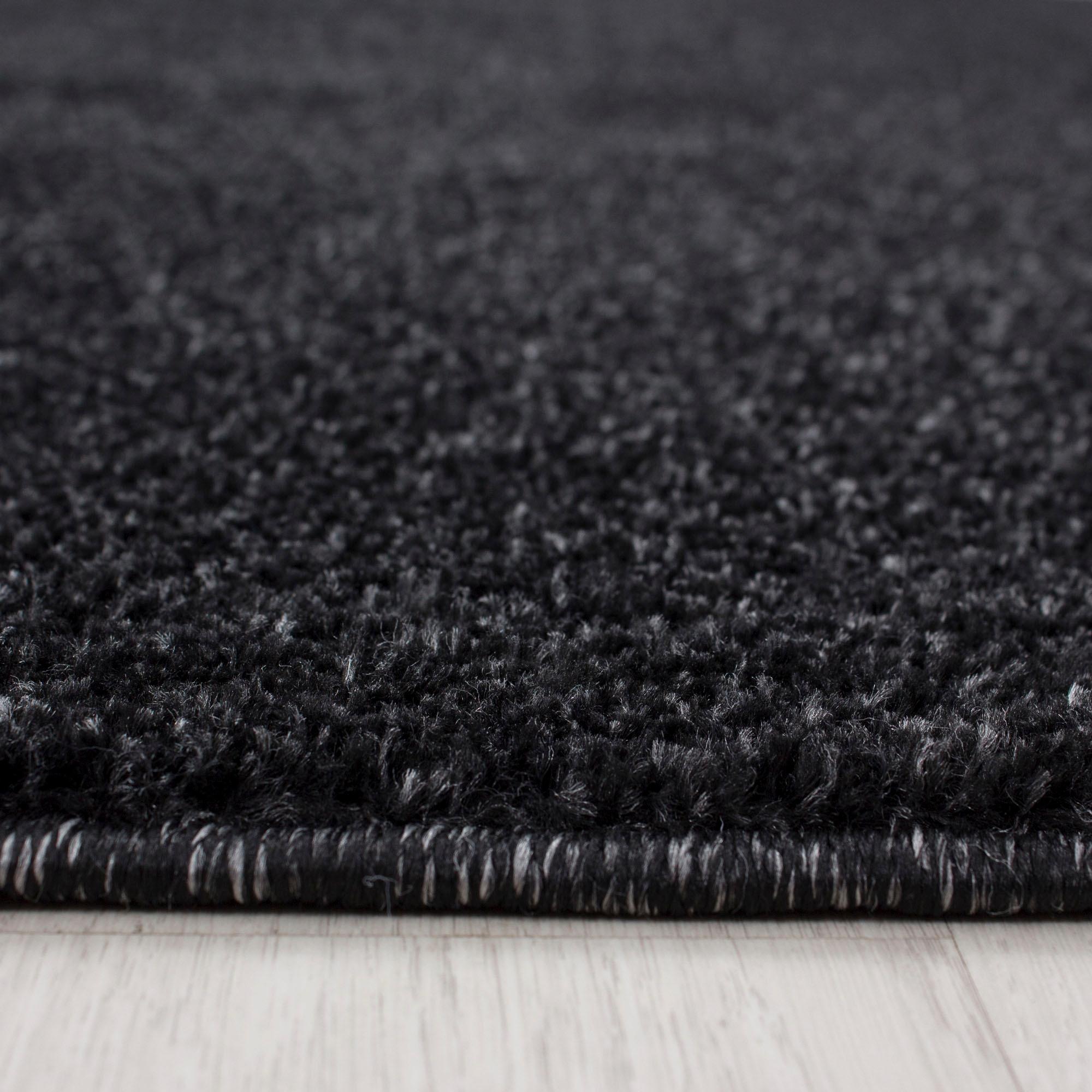 Ayyildiz Teppiche Teppich »ATA«, rund, 10 mm Höhe, Kurzflor, uni, grosse Farbauswahl, robust, auch in rechteckig, Läufer