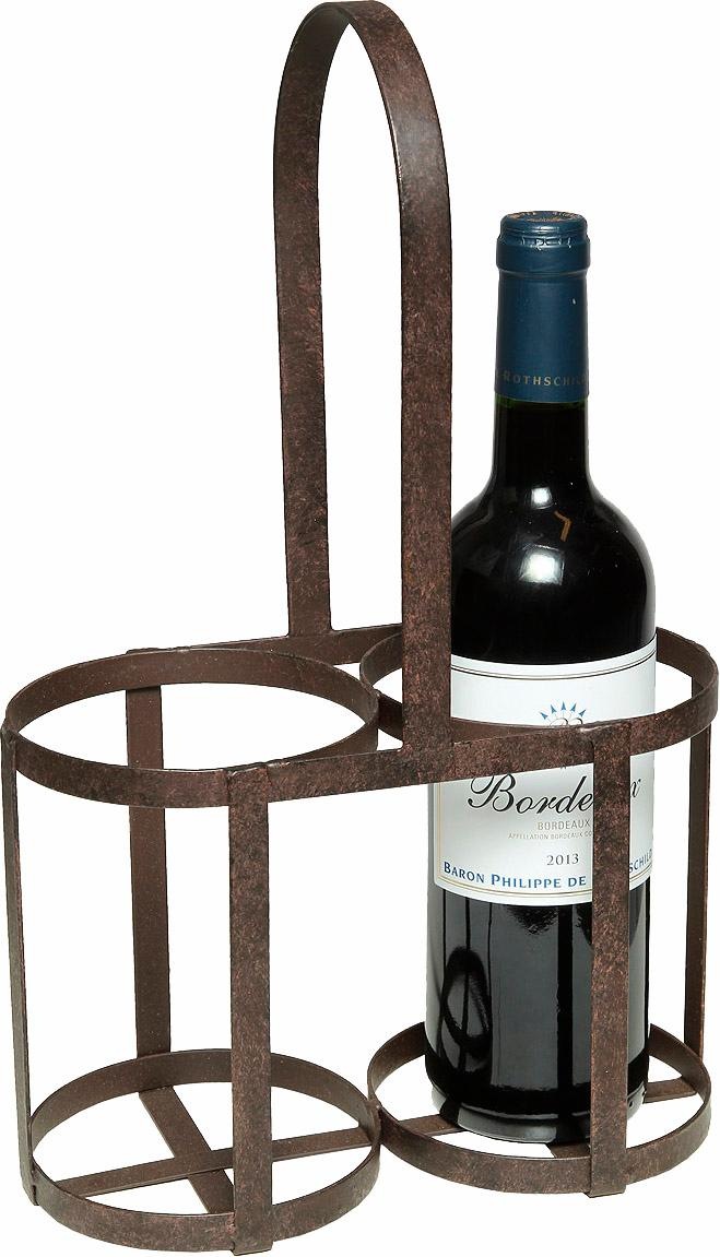 Image of Ambiente Haus Flaschenträger, 37 cm, antikbraun bei Ackermann Versand Schweiz