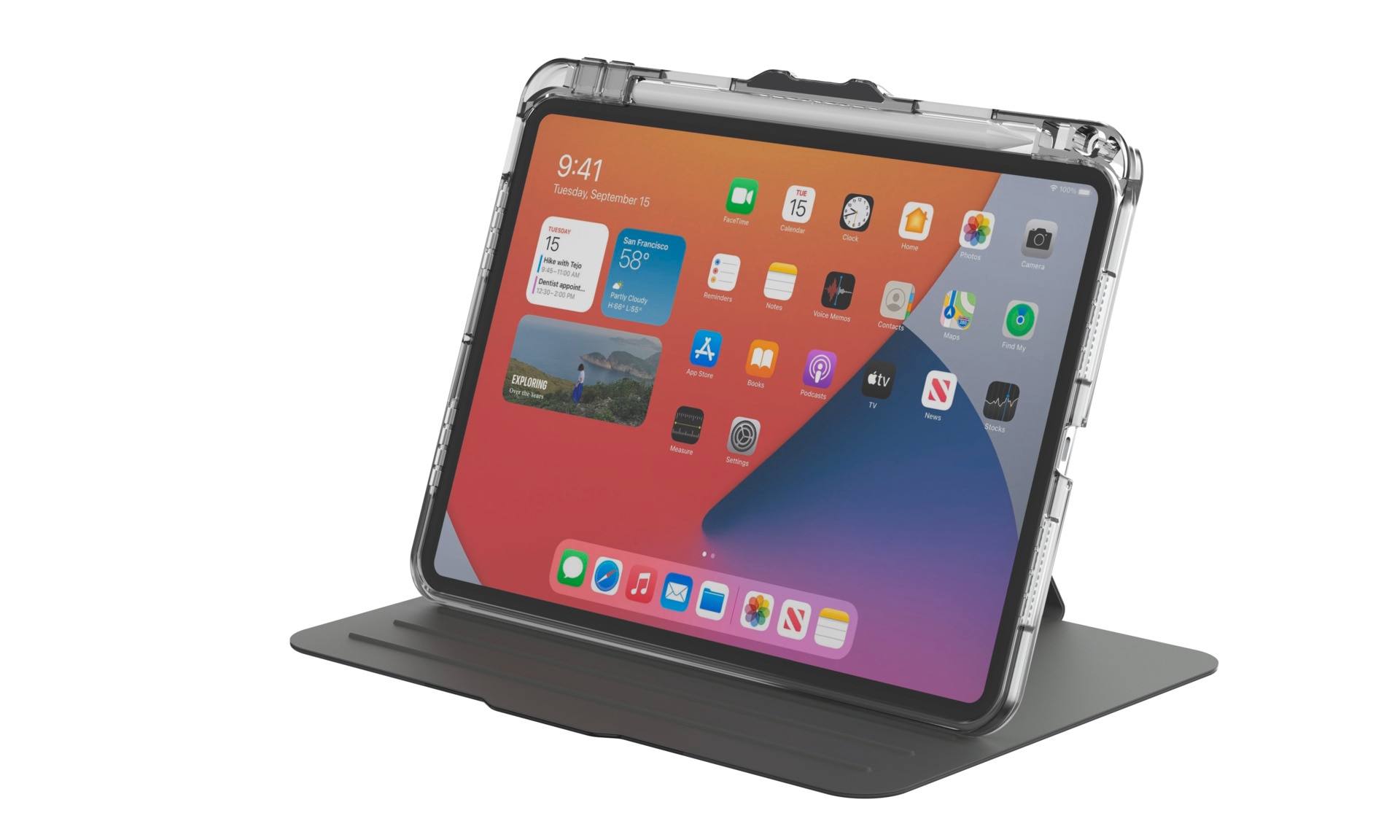 Targus Tablet-Hülle »VersaVu Case für Apple iPad 10,9-11«, Backcover, Schutzhülle, Tabletschutzhülle, Case, Schutzcase, stossfest